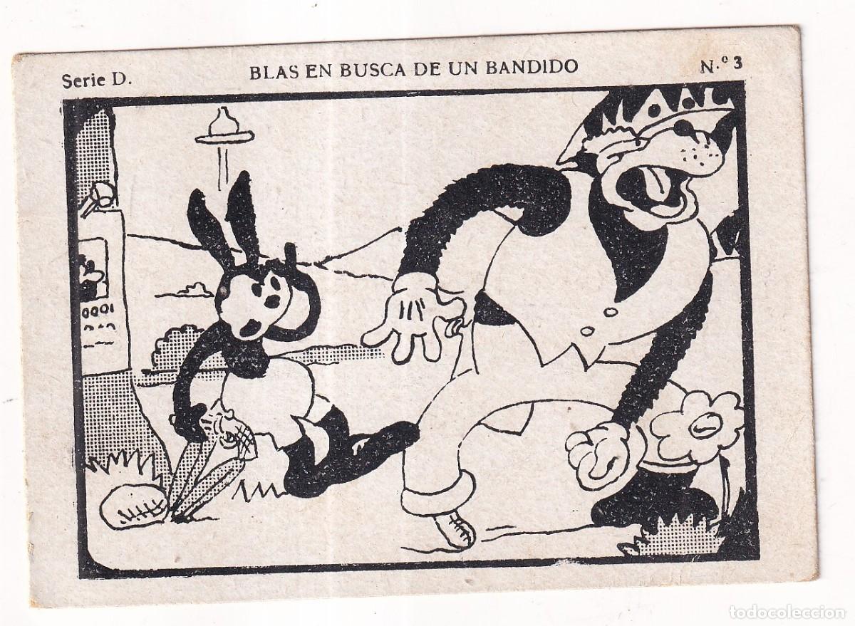 Collezionismo Figurine antiche: BLAS EN BUSCA DE UN BANDIDO SERIE D CROMO N&ordm; 3 (CHOCOLATES JUNCOSA)
