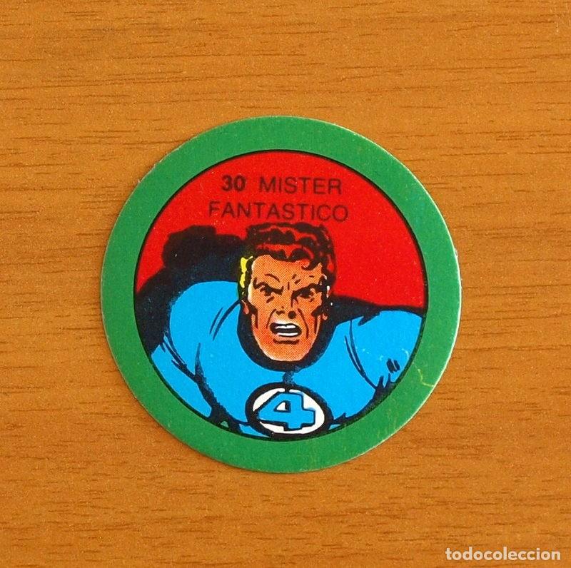 Coleccionismo Cromos antiguos: Superh&eacute;roes - N&ordm; 30 Mister Fant&aacute;stico -Marvel 1980 Comics Group -Chocolates Terrabusi -Nunca pegado