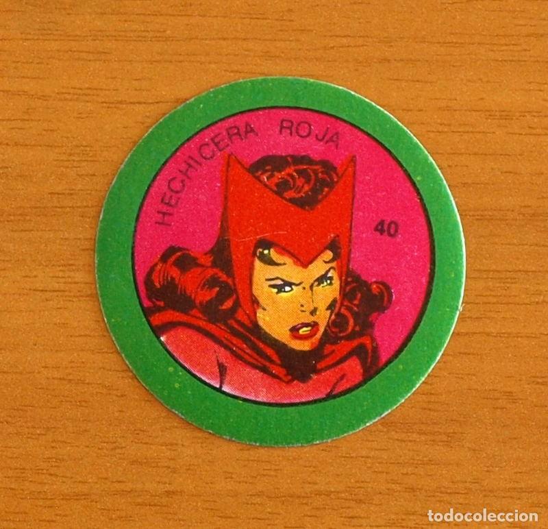 Coleccionismo Cromos antiguos: Superh&eacute;roes - N&ordm; 40 Hechicera Roja - Marvel 1980 Comics Group - Chocolates Terrabusi - Nunca pegado