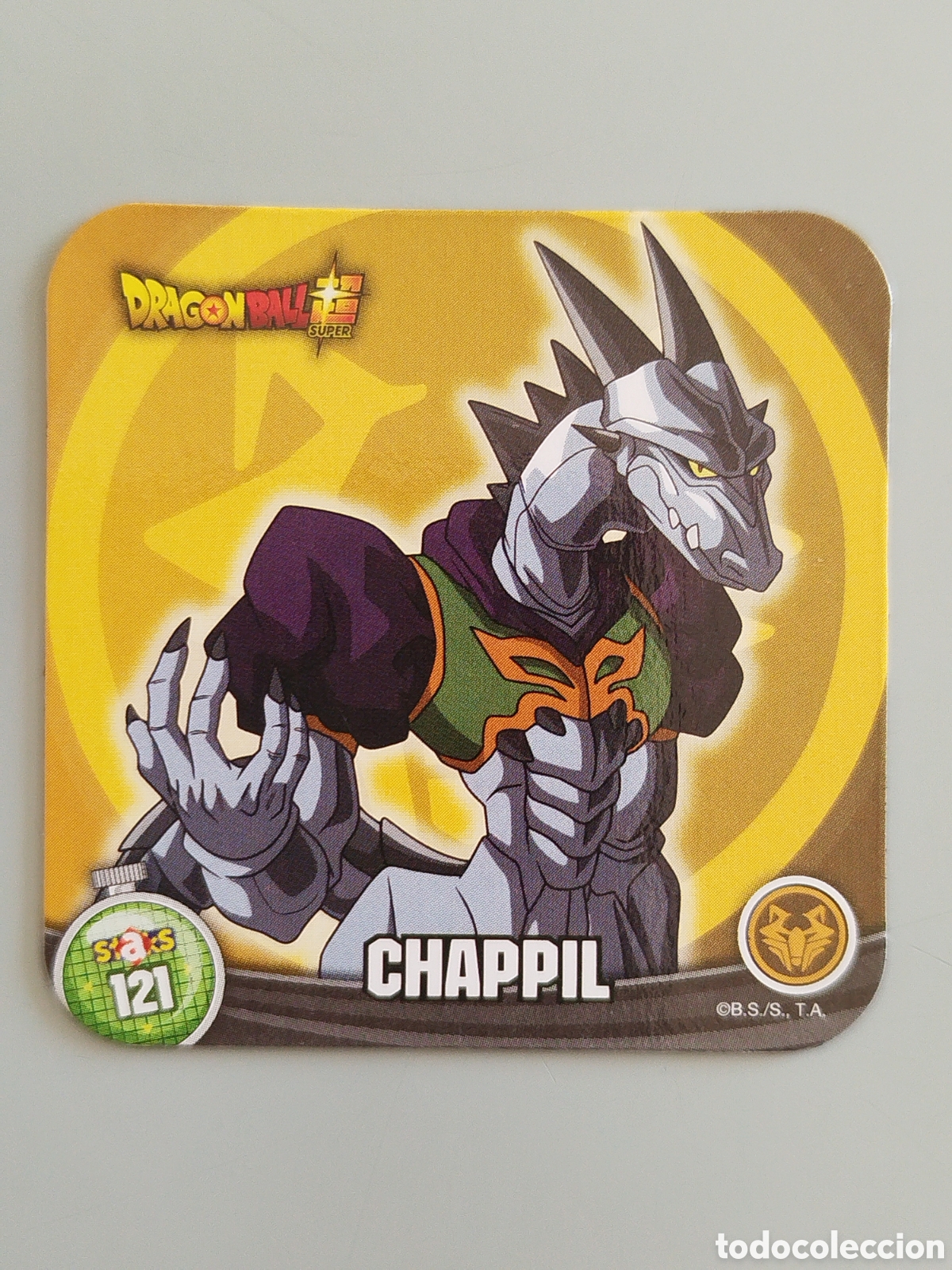 Coleccionismo Cromos antiguos: STAKS DRAGON BALL Z - CHAPPIL - N&ordm; 121 / 121 - PANINI - IMAN (N7B1)
