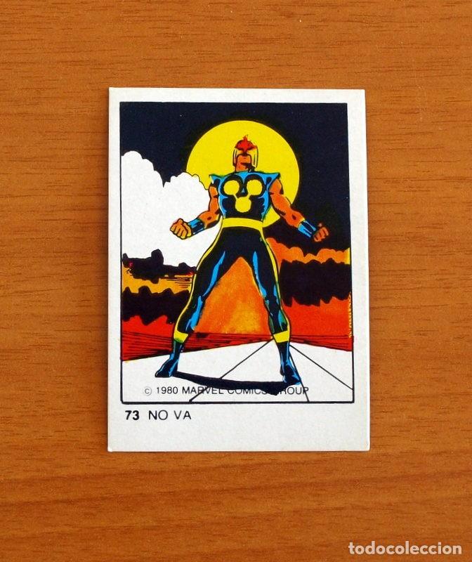 Coleccionismo Cromos antiguos: Superh&eacute;roes - N&ordm; 73, No Va - Marvel 1980 Comics Group - Chocolates Terrabusi - Nunca Pegado