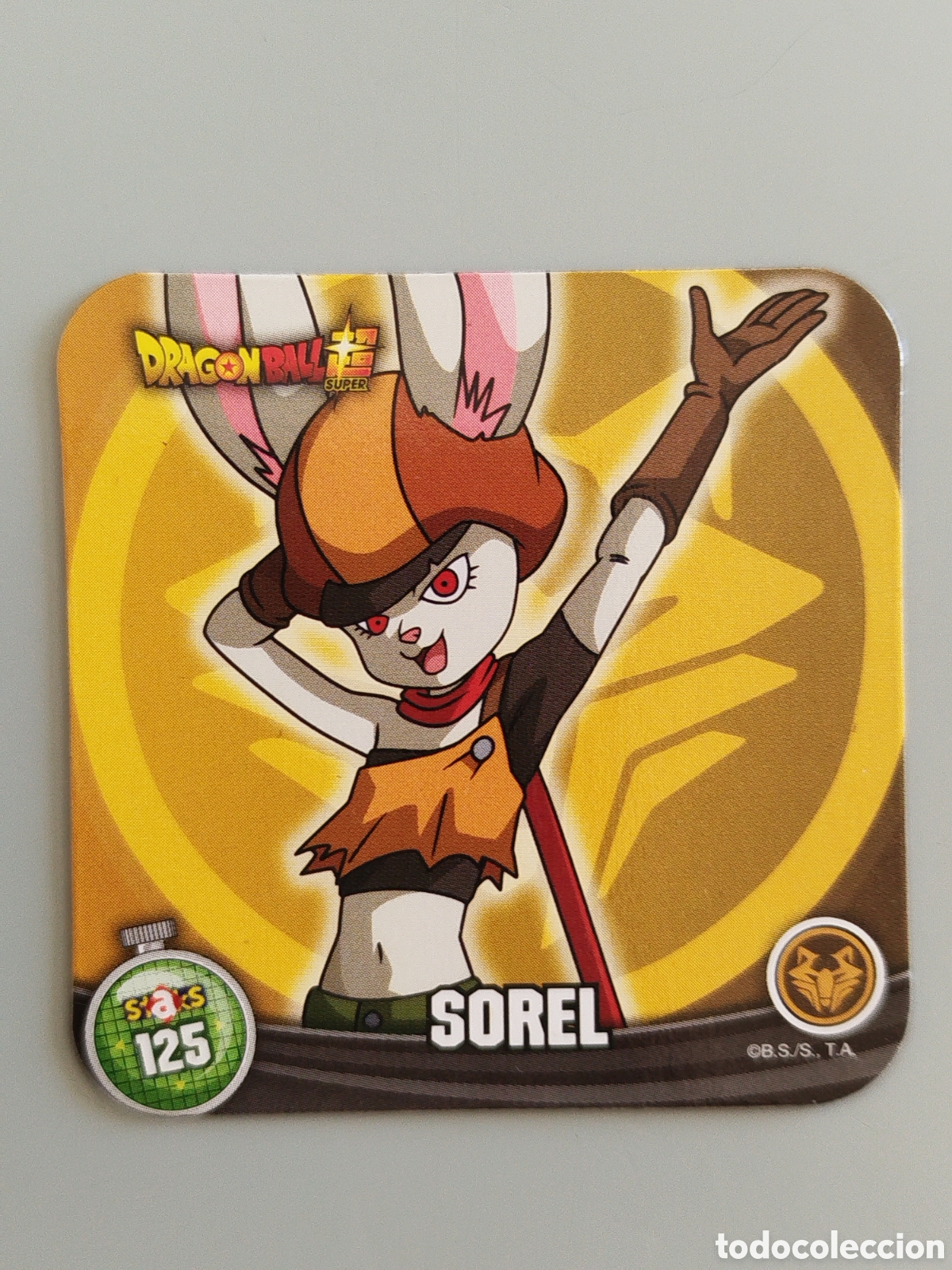 Coleccionismo Cromos antiguos: STAKS DRAGON BALL Z - SOREL - N&ordm; 125 / 125 - PANINI - IMAN (N7B1)