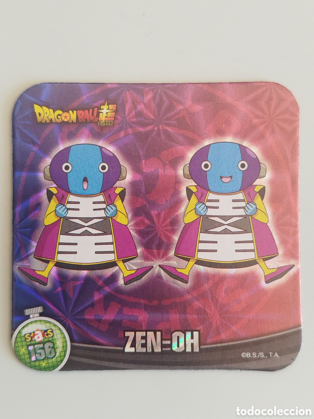 Coleccionismo Cromos antiguos: STAKS DRAGON BALL Z - ZEN-OH - N&ordm; 156 / 156 - PANINI - IMAN (N7B1)