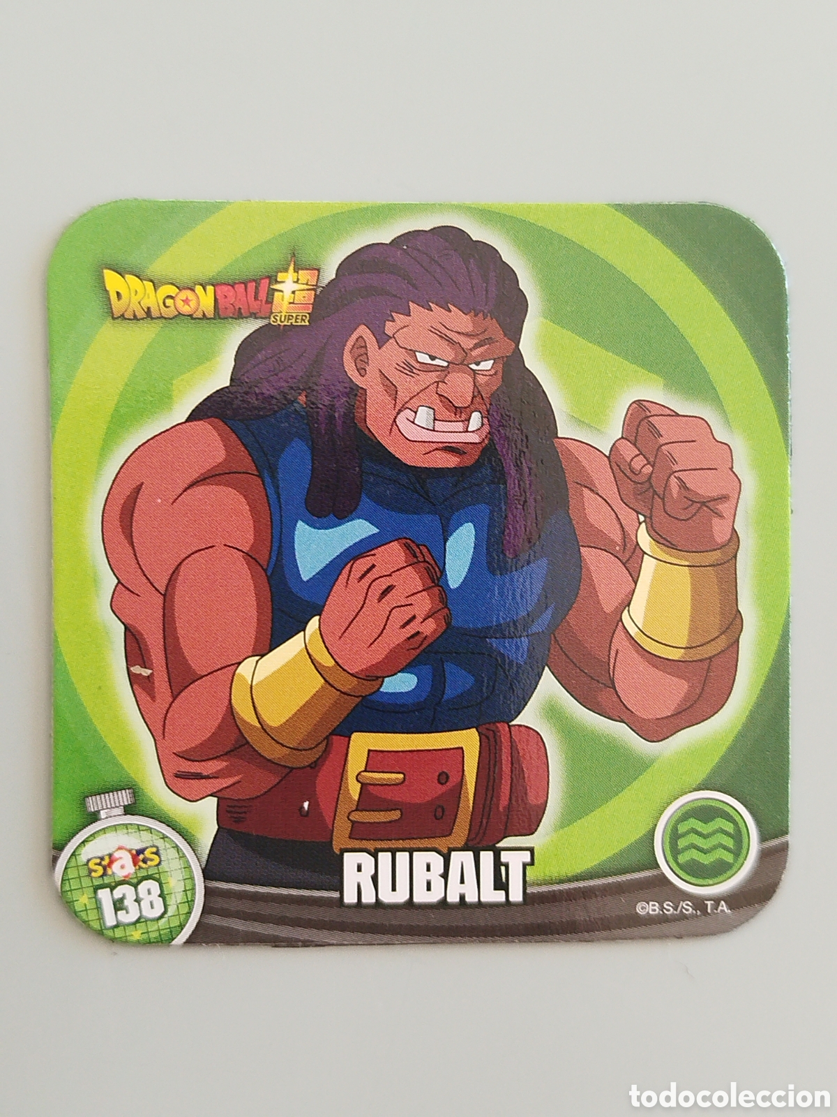 Coleccionismo Cromos antiguos: STAKS DRAGON BALL Z - RUBALT - N&ordm; 138 / 138 - PANINI - IMAN (N7B1)