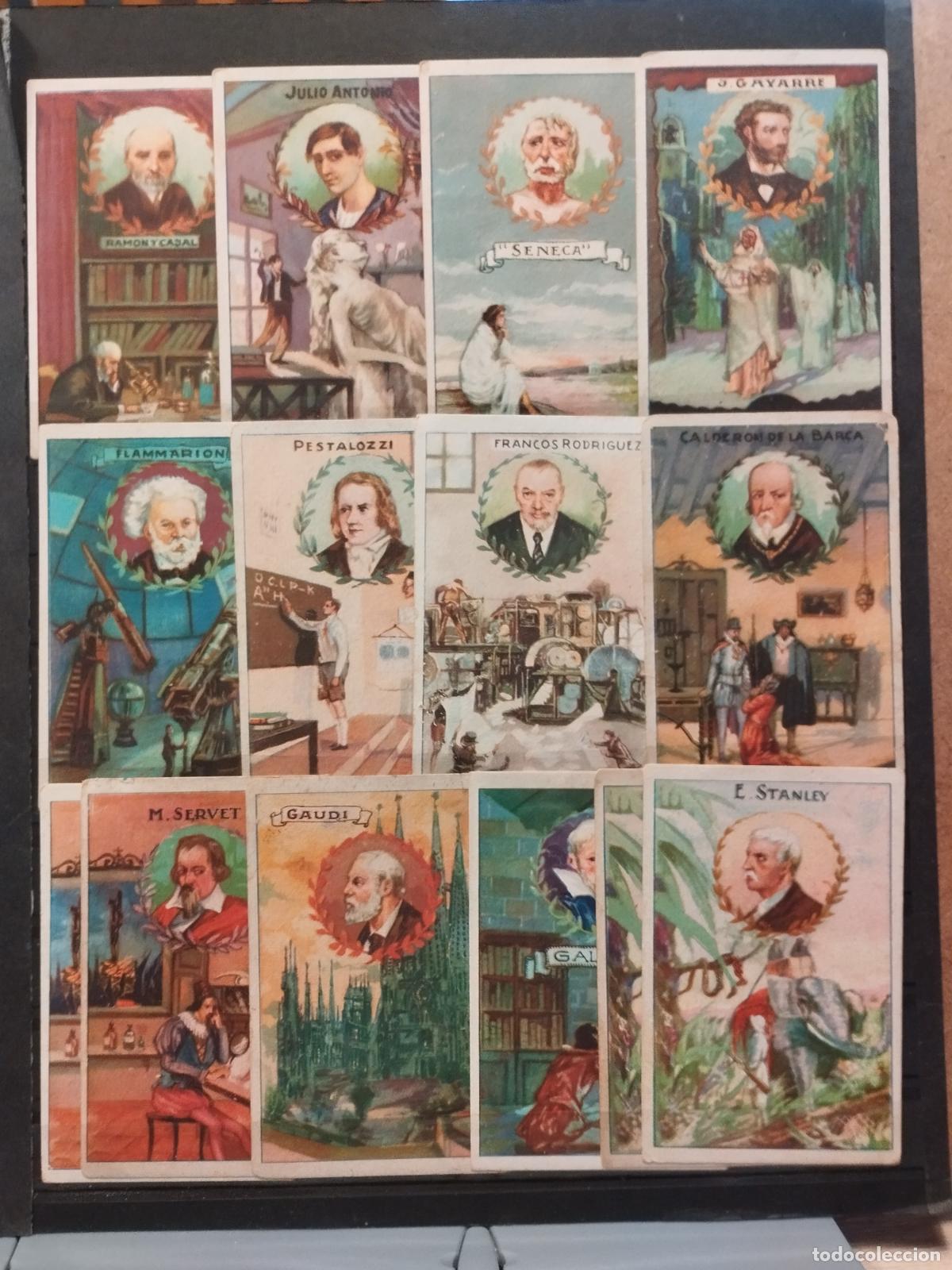 Collectionnisme Cartes &agrave; collectionner anciennes: CHOCOLATES ORTHI, PIERA Y BRUGUERAS. SERIE YO QUIERO SER... 34 CROMOS. DIVERSAS CALIDADES. VER FOTOS