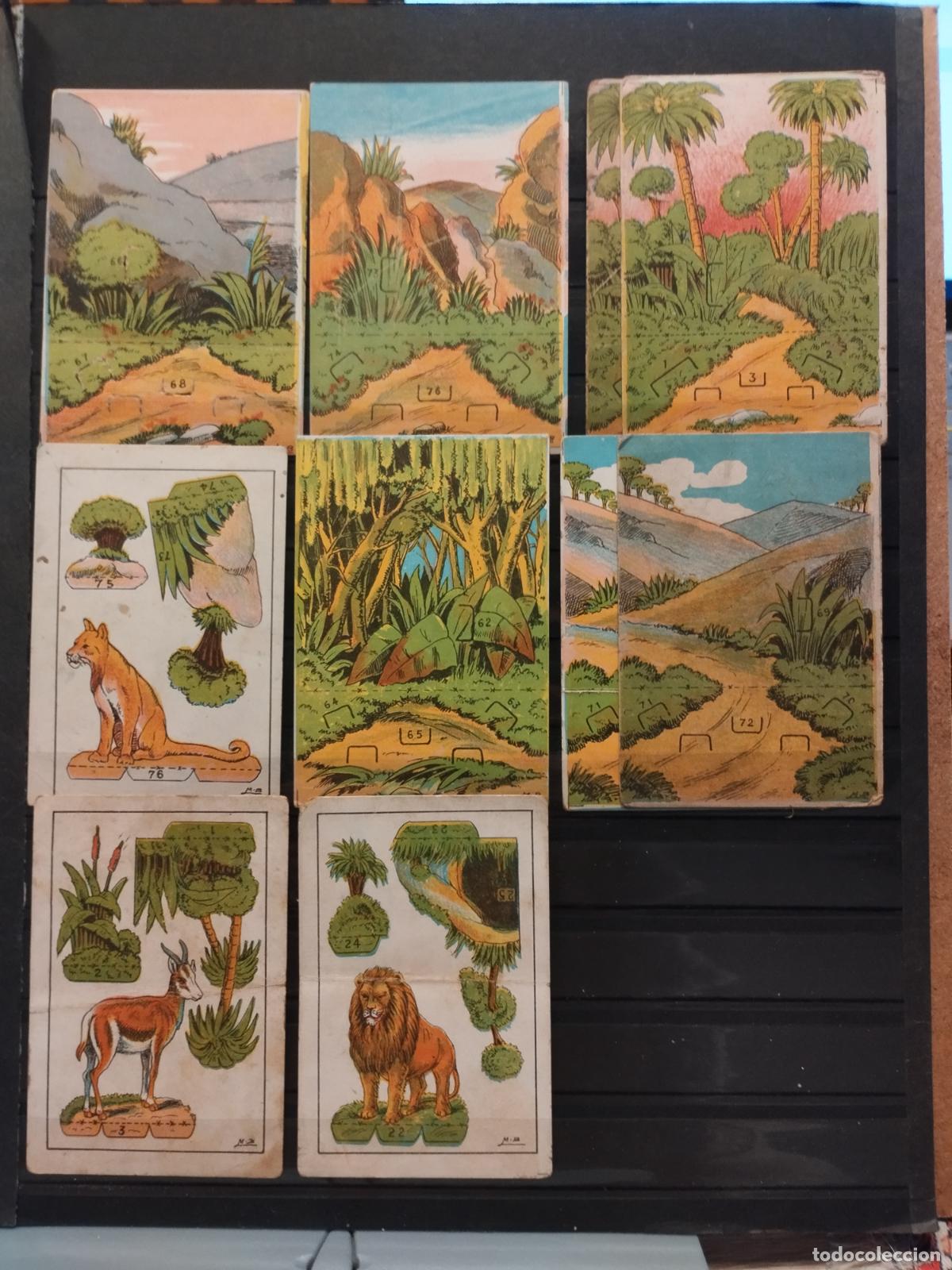 Collectionnisme Cartes &agrave; collectionner anciennes: COLECCION ZOOLOGICA. 10 CROMOS. ALGUNOS SON RECORTABLES. SIN MARCA COMERCIAL. VER FOTOS