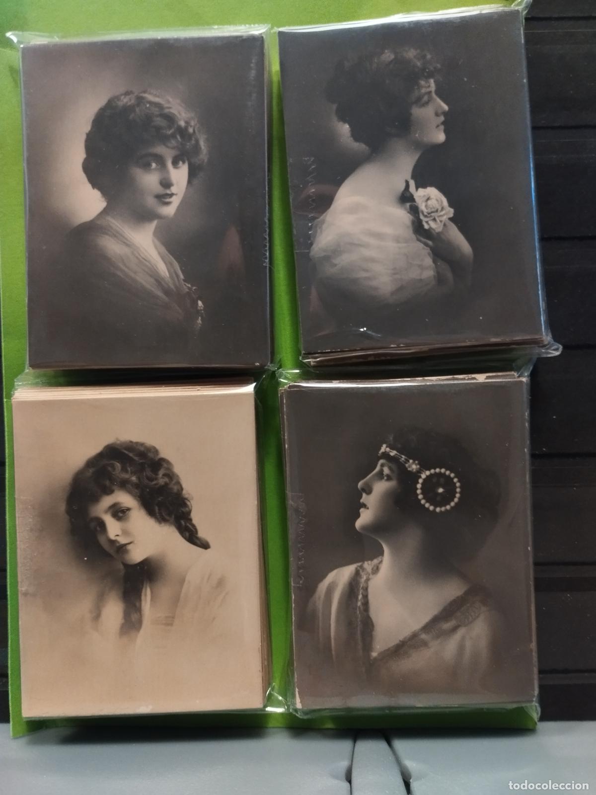 Collectable Antique Stickers: TABACO HENRY CLAY AND BOCK. 119 CROMOS DE RETRATOS FEMENINOS. TAMA&Ntilde;O 4.5 x 6 CM. MUY BUENA CALIDAD