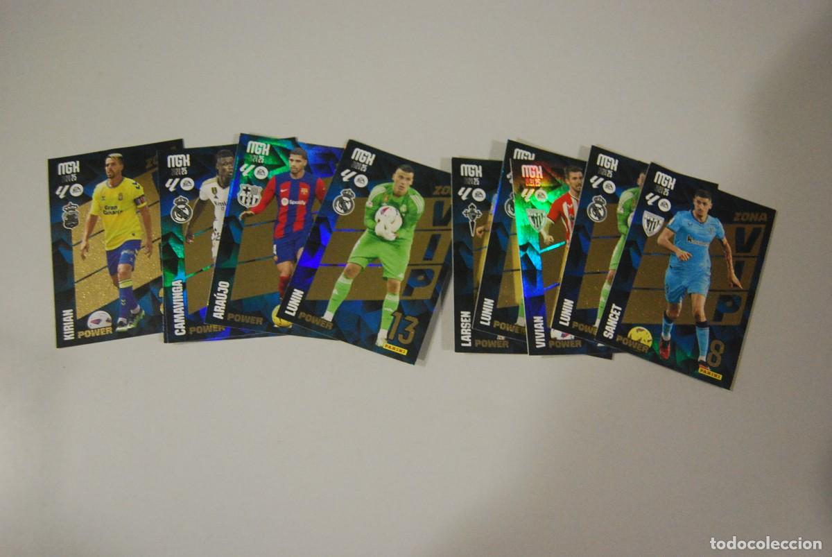 Coleccionismo Cromos antiguos: LOTE DE 10 MGK - MEGACRACKS ZONA VIP POWER 2024-2025