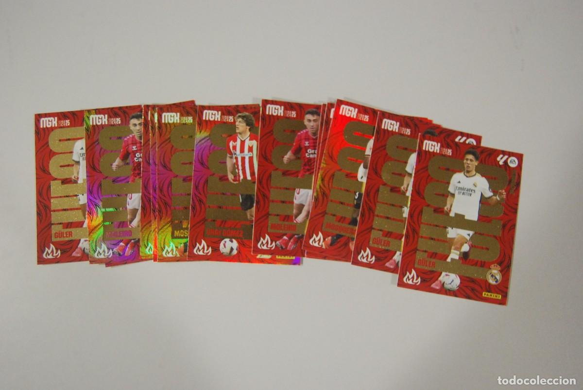Coleccionismo Cromos antiguos: LOTE DE 13 MGK - MEGACRACKS FUEGO POWER 2024-2025