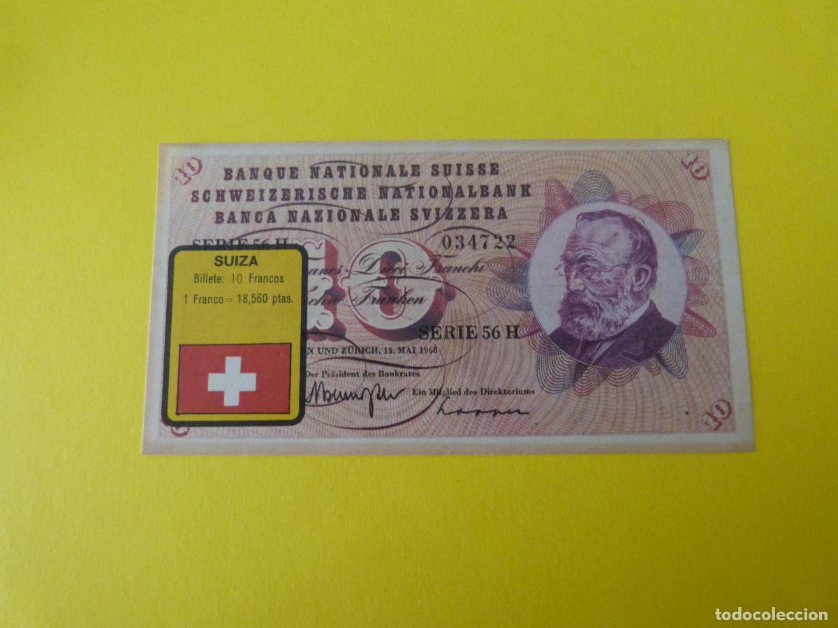 Collezionismo Figurine antiche: CROMO SUIZA DESPEGADO N&ordm; 211 A&Ntilde;O 1974 ALBUM BILLETES DEL MUNDO ESTE
