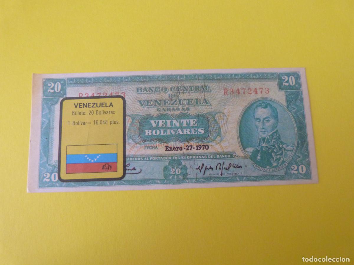 Coleccionismo Cromos antiguos: CROMO VENEZUELA DESPEGADO N&ordm; 230 A&Ntilde;O 1974 ALBUM BILLETES DEL MUNDO ESTE