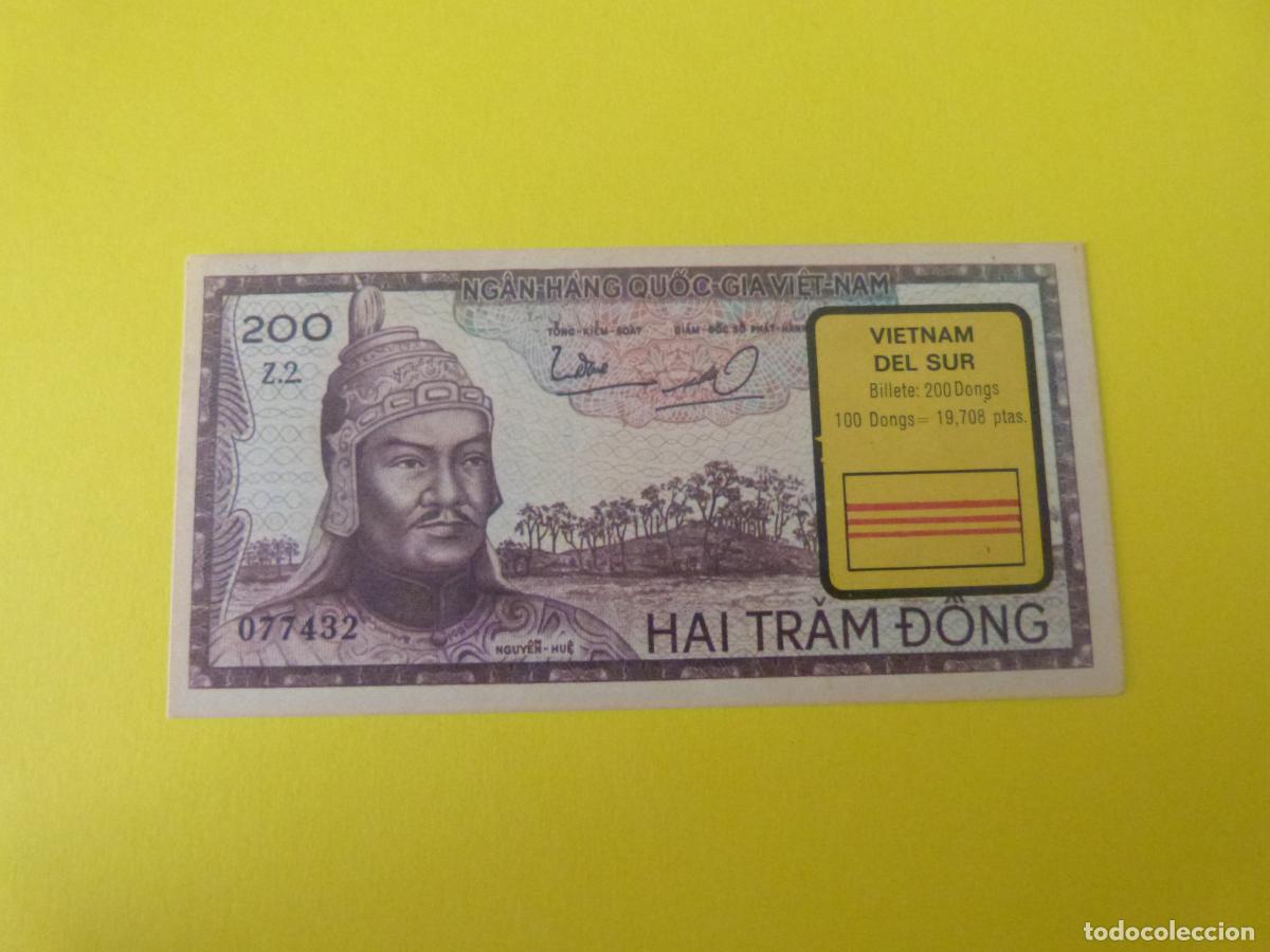 Coleccionismo Cromos antiguos: CROMO VIETNAM DEL SUR DESPEGADO N&ordm; 235 A&Ntilde;O 1974 ALBUM BILLETES DEL MUNDO ESTE