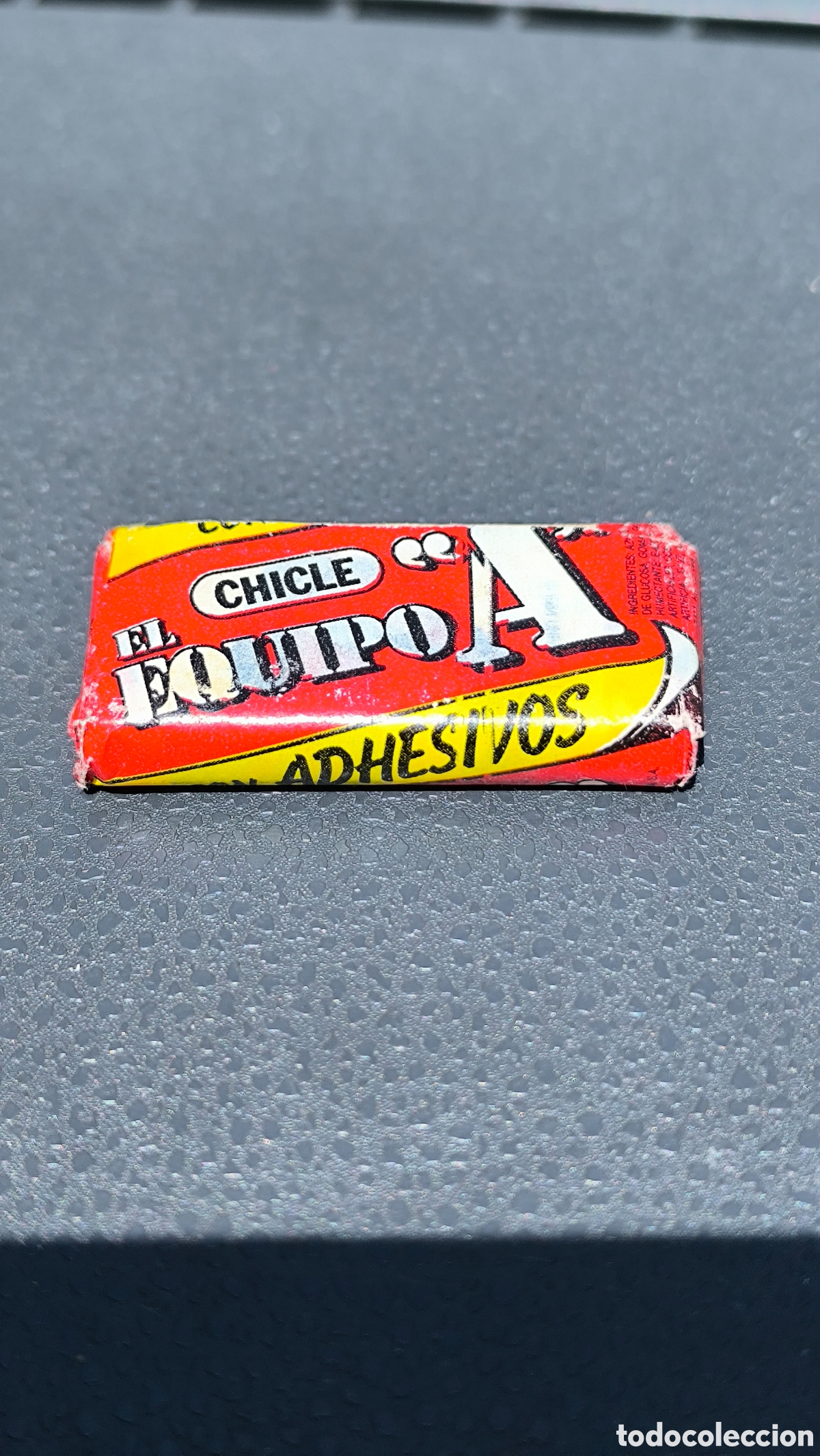 Coleccionismo Cromos antiguos: CHICLE EL EQUIPO A - FABRICADO POR GENERAL DE CONFITERIA-OBJETO DE COLECCION