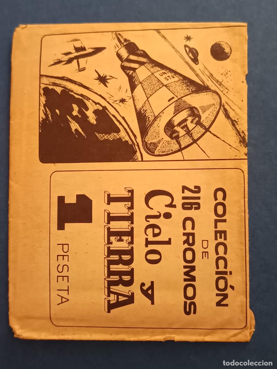 Coleccionismo Cromos antiguos: SOBRE DE CROMOS SIN ABRIR CIELO Y TIERRA EXCLUSIVAS XA-DE