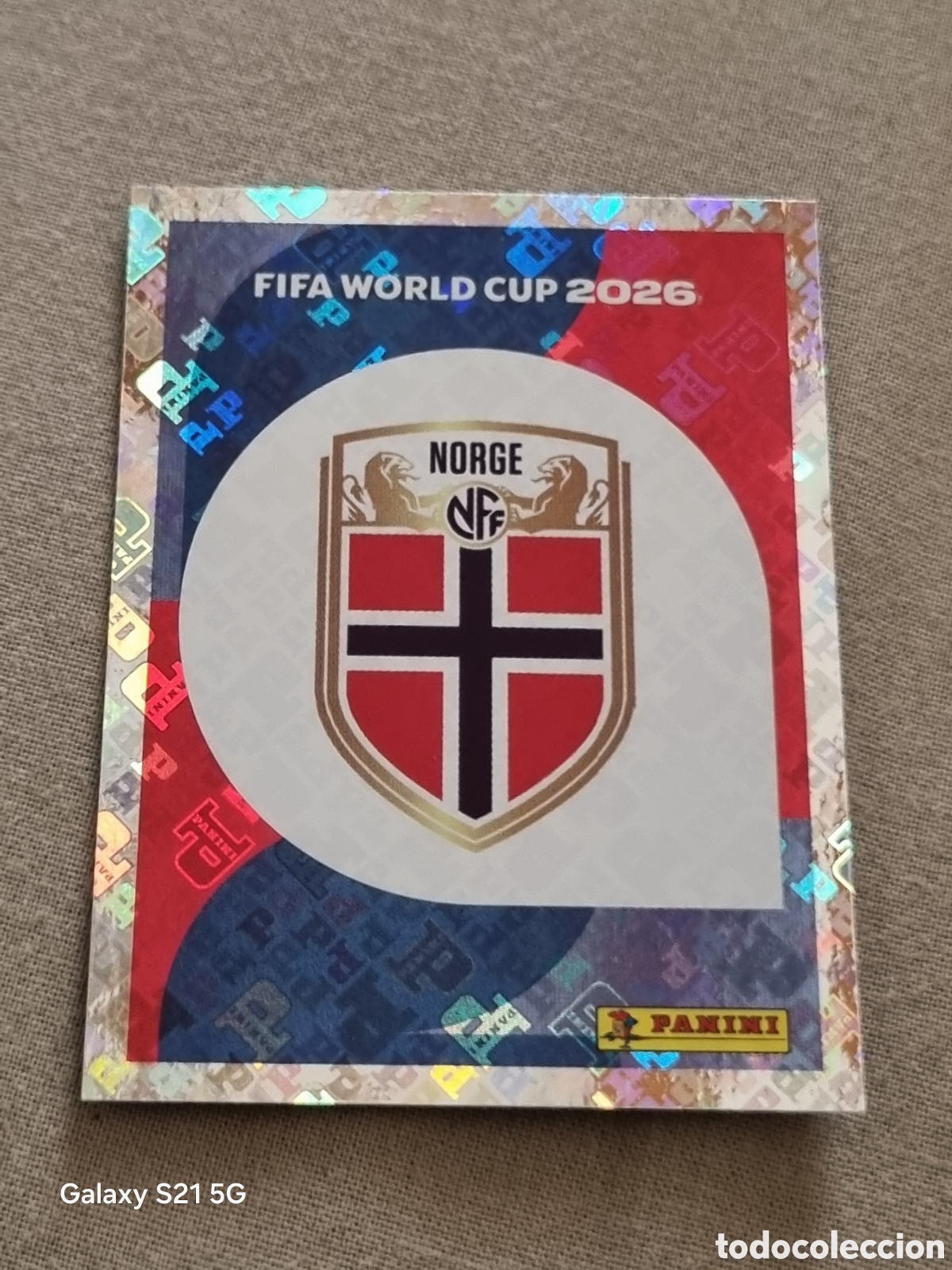 Coleccionismo Cromos antiguos: 1 - ESCUDO NORUEGA FIFA WORLD CUP 2026
