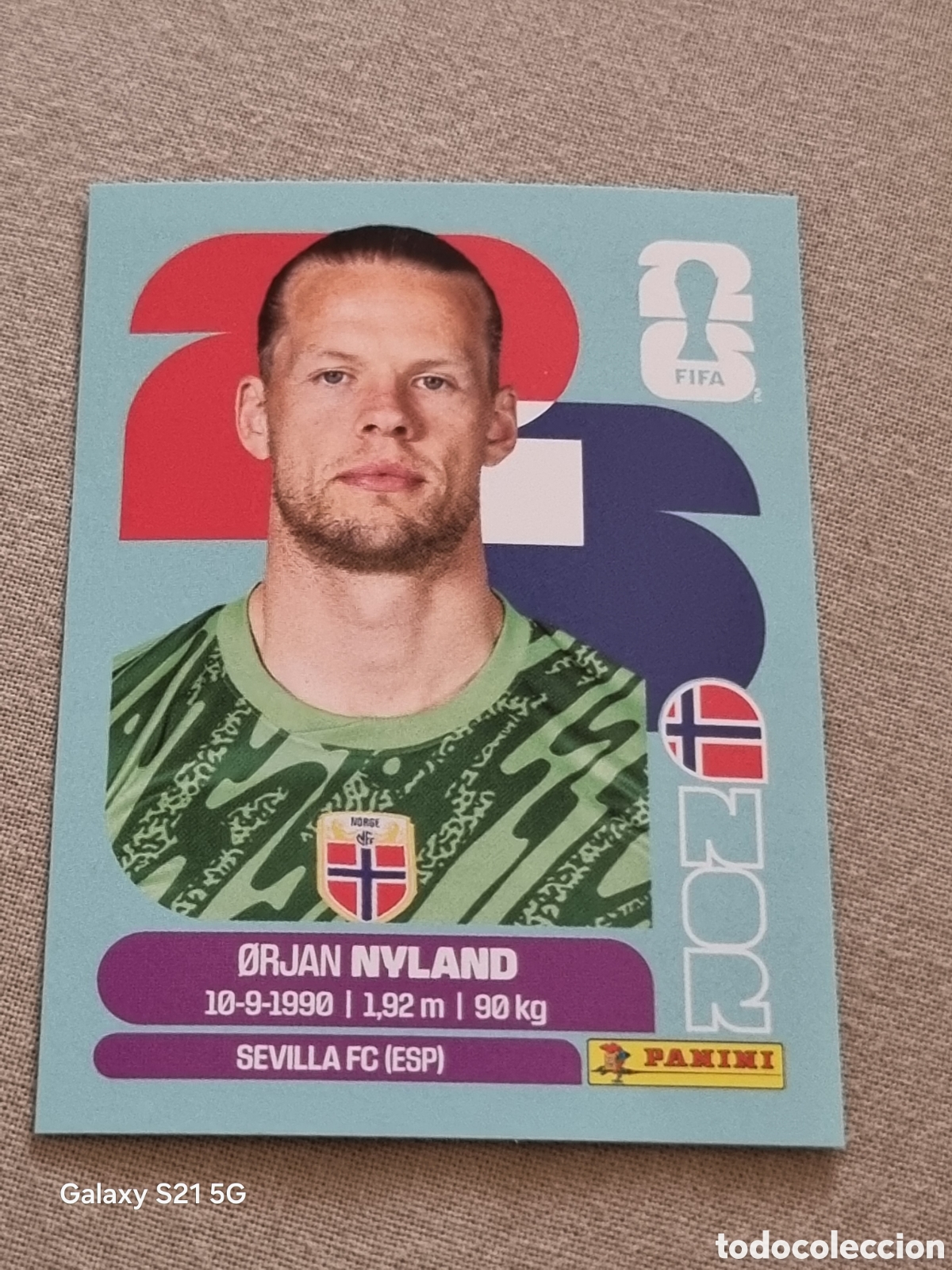 Coleccionismo Cromos antiguos: 2 - NYLAND , NORUEGA FIFA WORLD CUP 2026