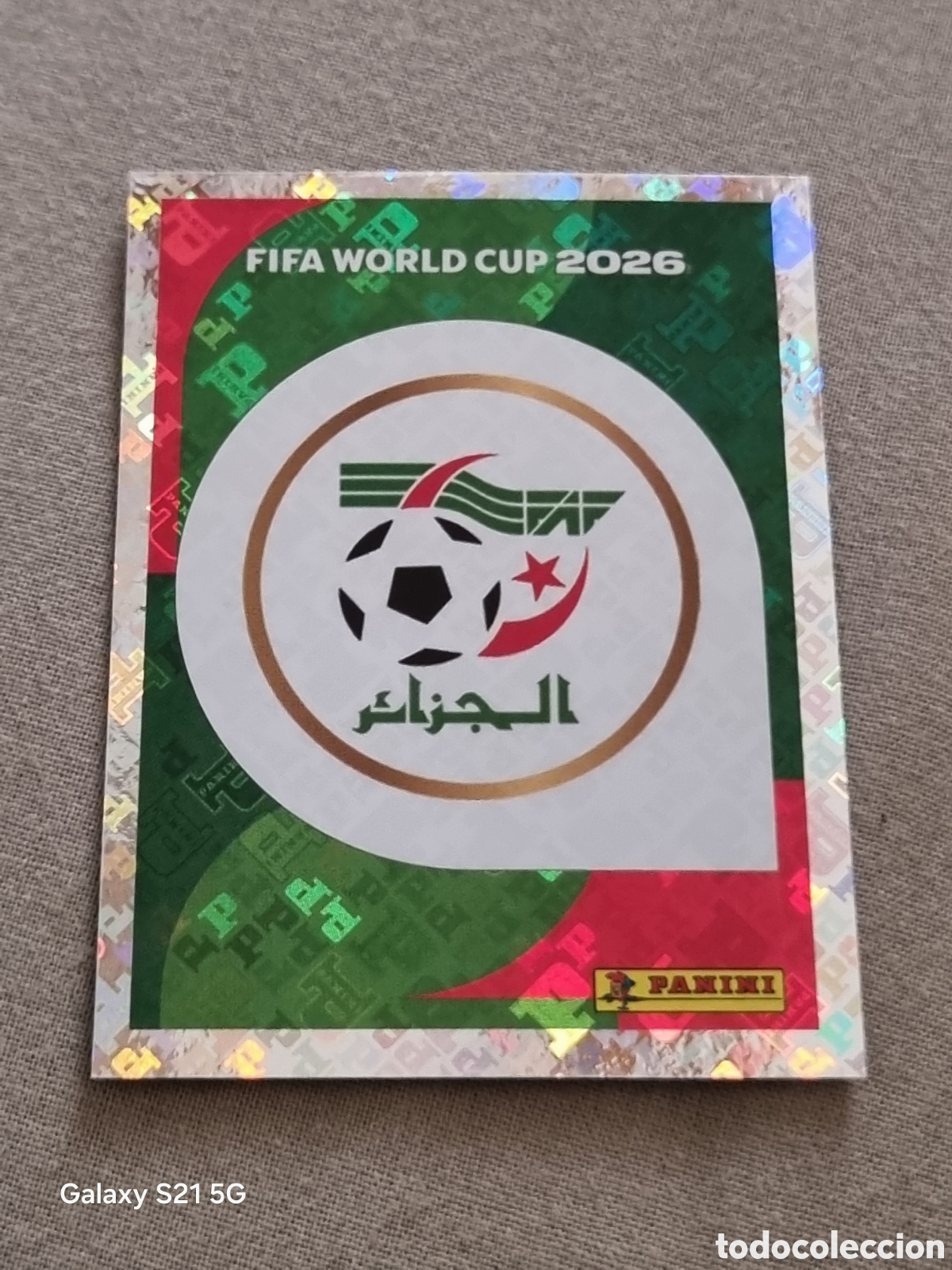 Coleccionismo Cromos antiguos: 1 - ESCUDO ALGERIA FIFA WORLD CUP 2026