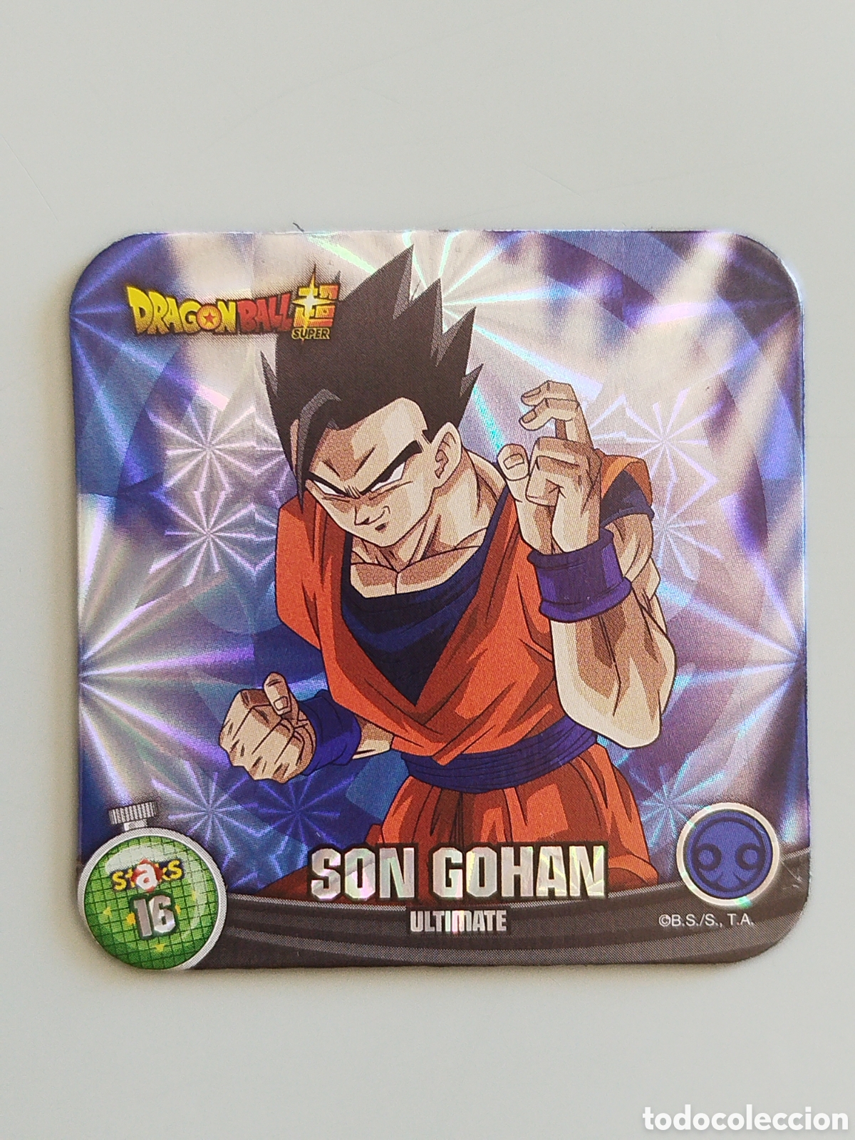 Coleccionismo Cromos antiguos: STAKS DRAGON BALL Z - SON GOHAN - N&ordm; 016 / 16 - PANINI - IMAN (N7B1)