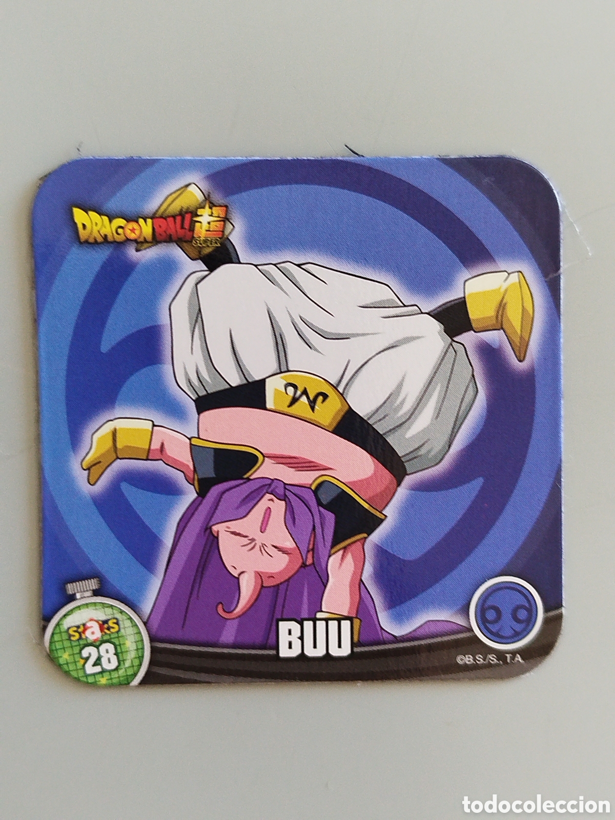 Coleccionismo Cromos antiguos: STAKS DRAGON BALL Z - BUU - N&ordm; 028 / 28 - PANINI - IMAN (N7B1)