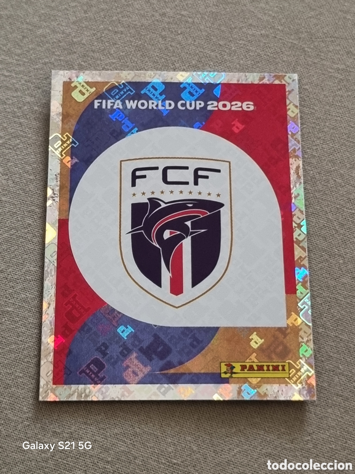 Coleccionismo Cromos antiguos: 1 - ESCUDO CABO VERDE FIFA WORLD CUP 2026
