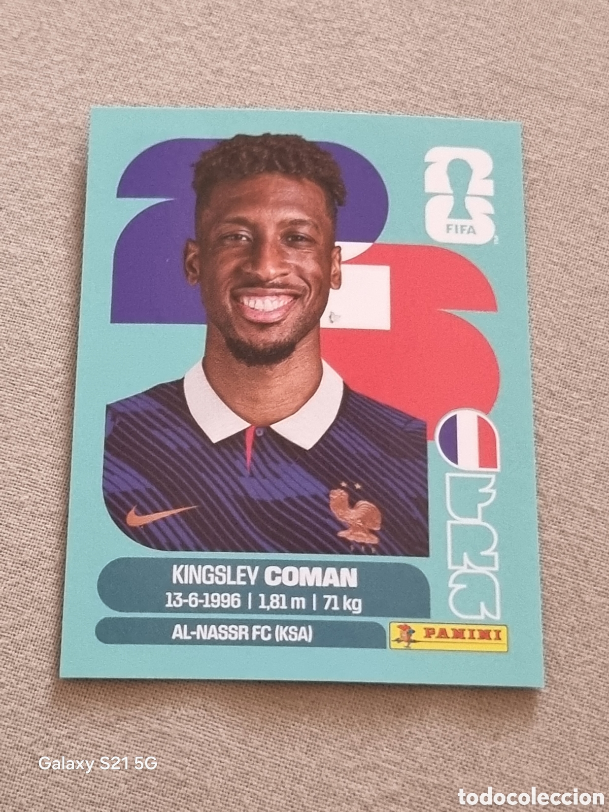 Coleccionismo Cromos antiguos: 18 - COMAN , FRANCIA FIFA WORLD CUP 2026
