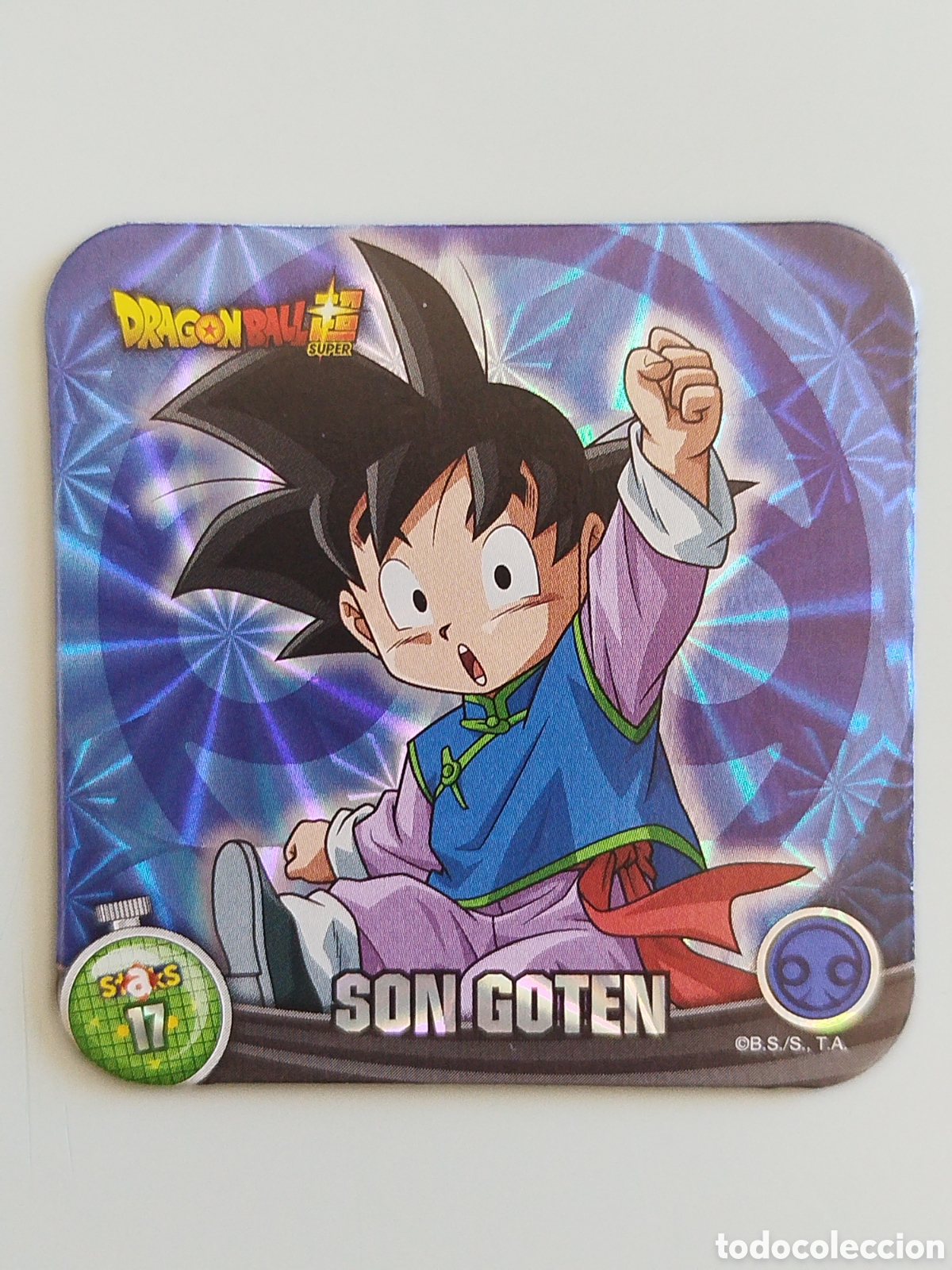 Coleccionismo Cromos antiguos: STAKS DRAGON BALL Z - SON GOTEN - N&ordm; 017 / 17 - PANINI - IMAN (N7B1)