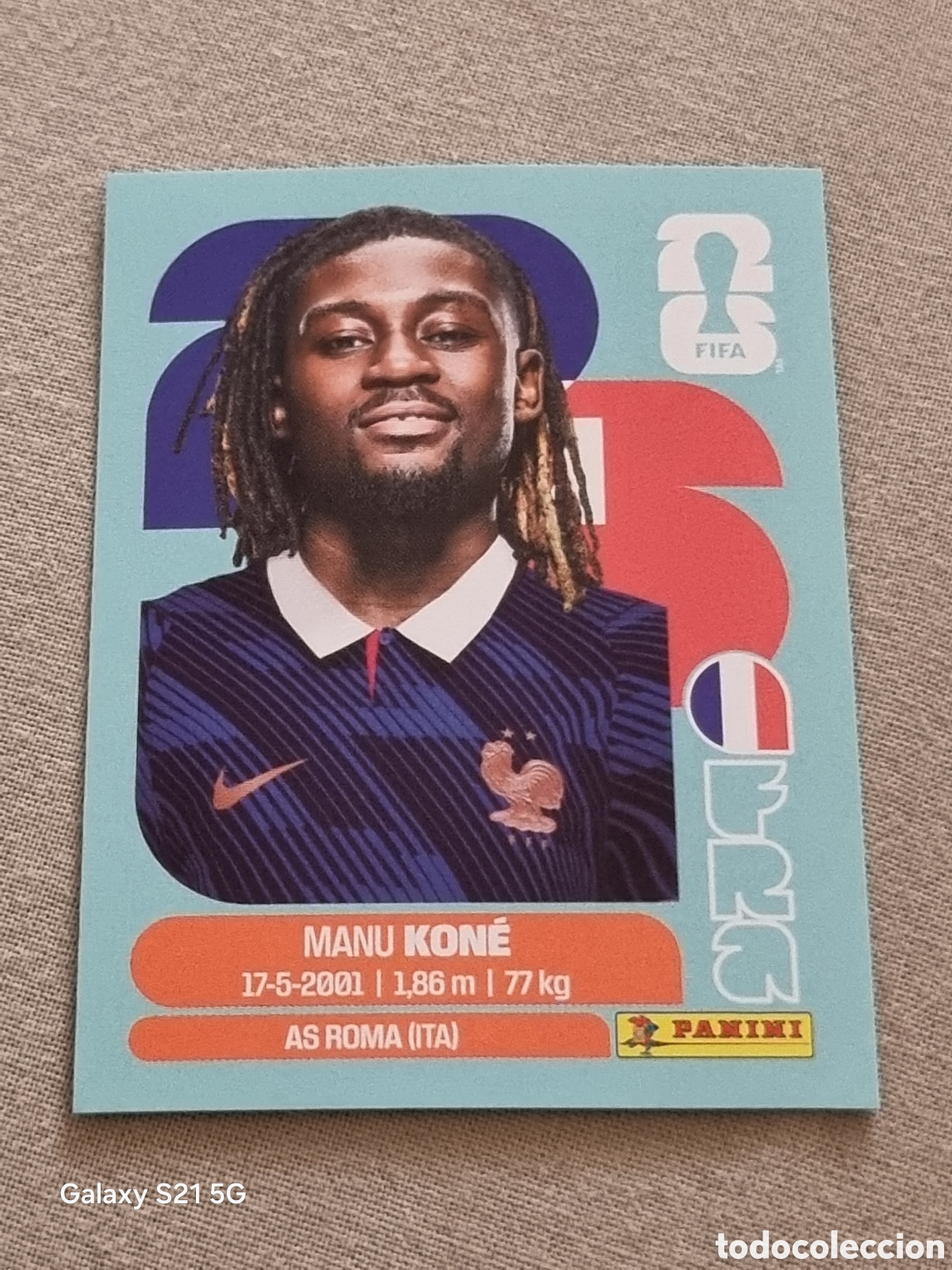 Coleccionismo Cromos antiguos: 11 - KON&Eacute; , FRANCIA FIFA WORLD CUP 2026