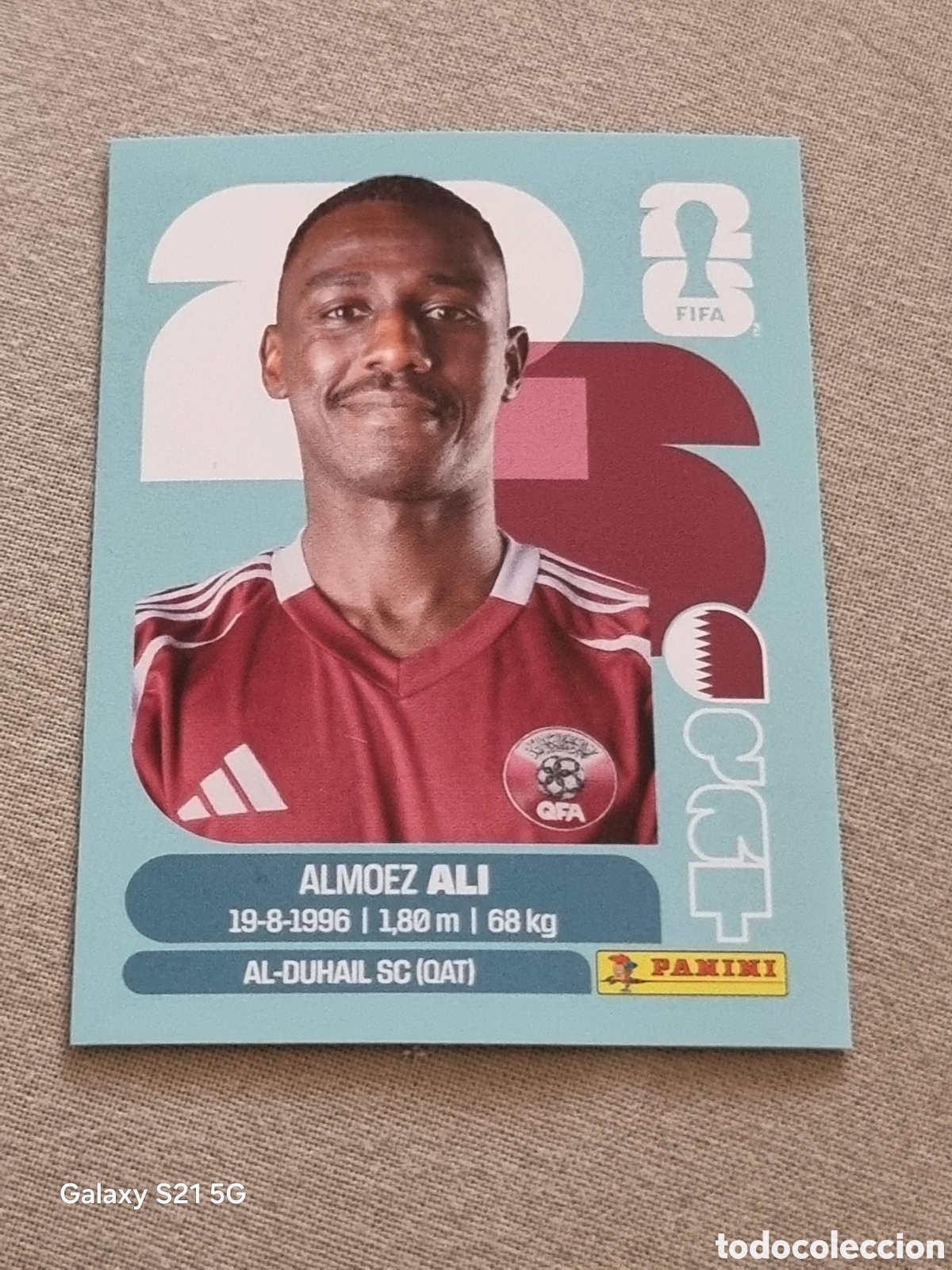 Coleccionismo Cromos antiguos: 20 - ALI , QATAR FIFA WORLD CUP 2026