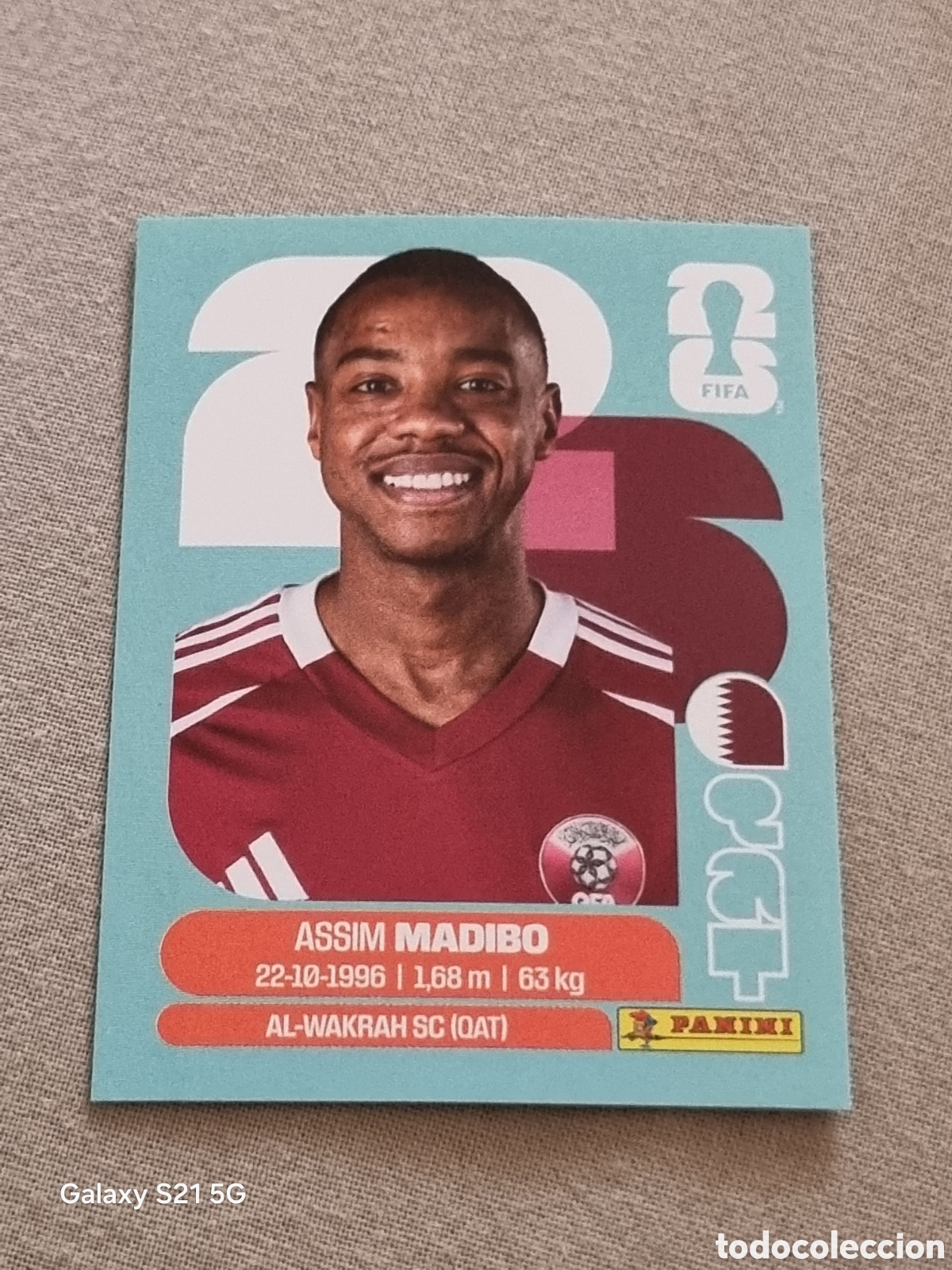 Coleccionismo Cromos antiguos: 11 - MADIBO, QATAR FIFA WORLD CUP 2026