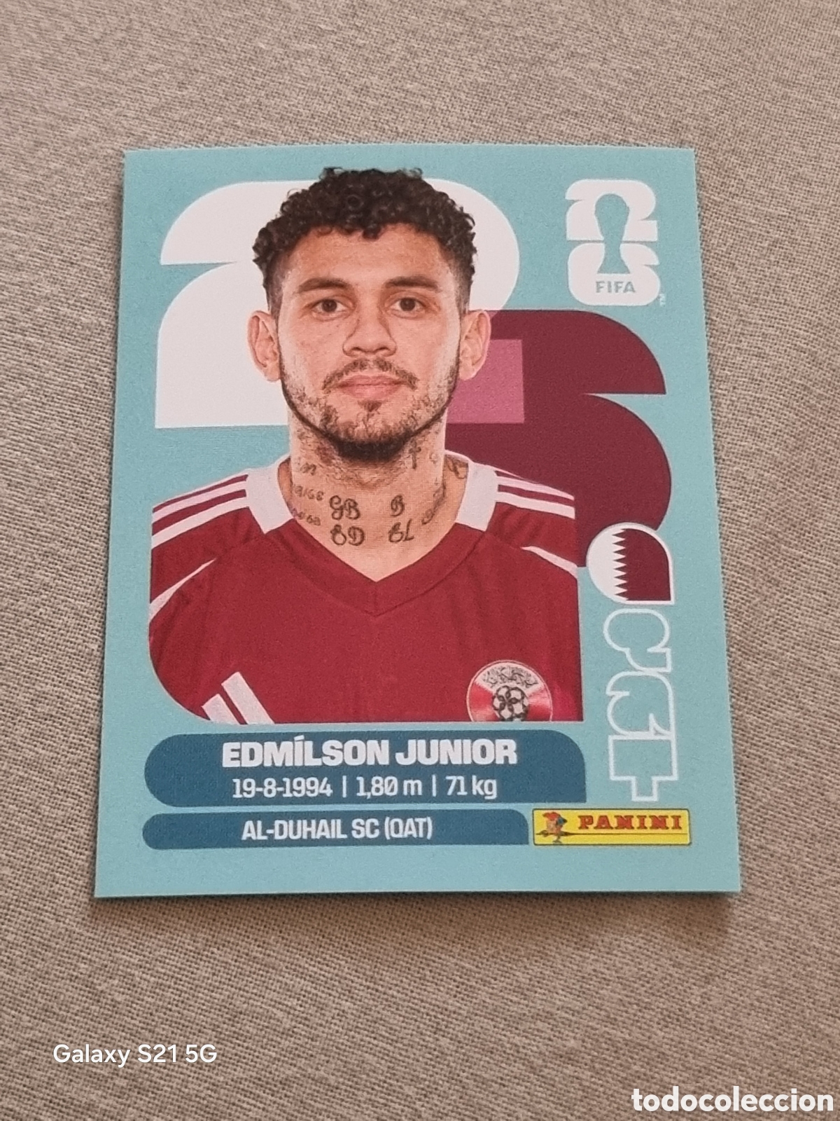 Coleccionismo Cromos antiguos: 17 - EDMILSON JUNIOR, QATAR FIFA WORLD CUP 2026
