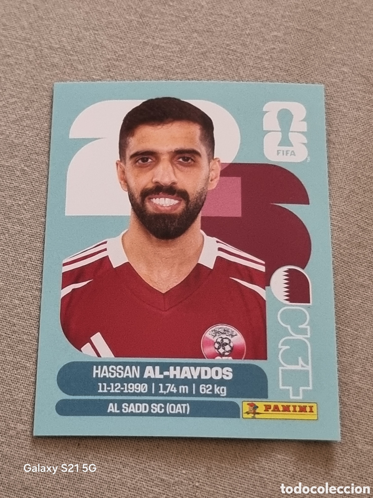 Coleccionismo Cromos antiguos: 16 - AL-HAYDOS , QATAR FIFA WORLD CUP 2026