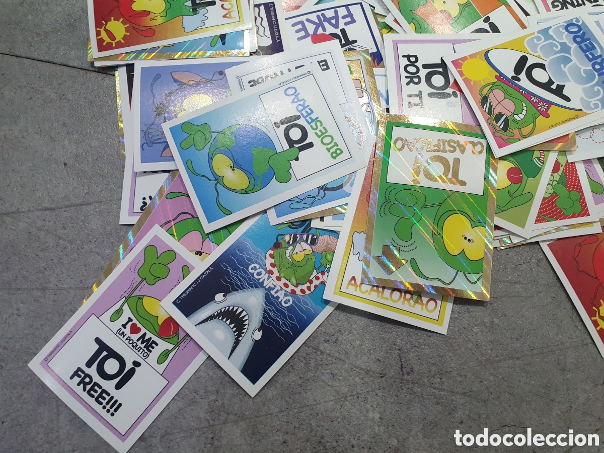 Coleccionismo cromos antiguos: Lote de cromos Toi Panini. (L128) - Foto 2