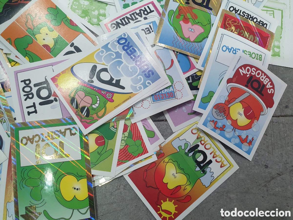 Coleccionismo cromos antiguos: Lote de cromos Toi Panini. (L128) - Foto 3
