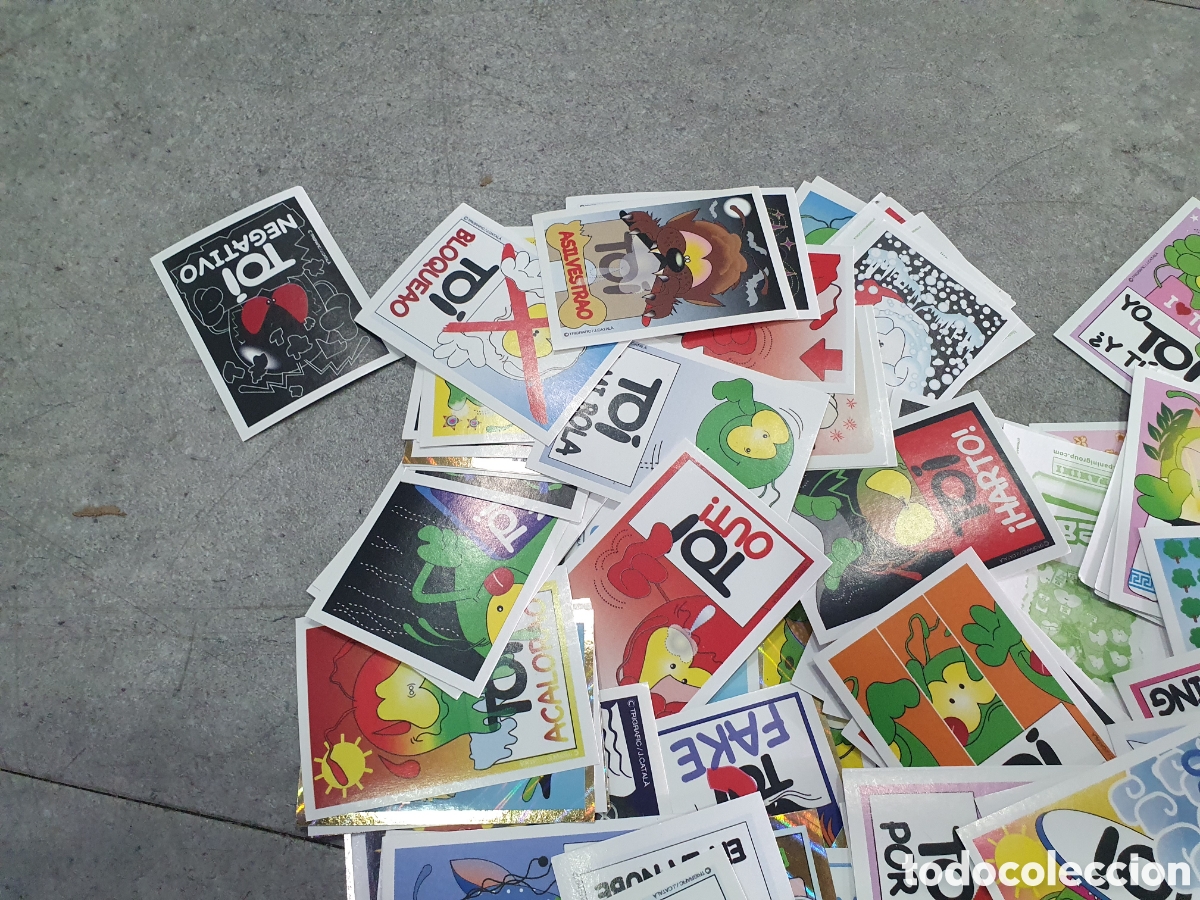 Coleccionismo cromos antiguos: Lote de cromos Toi Panini. (L128) - Foto 5