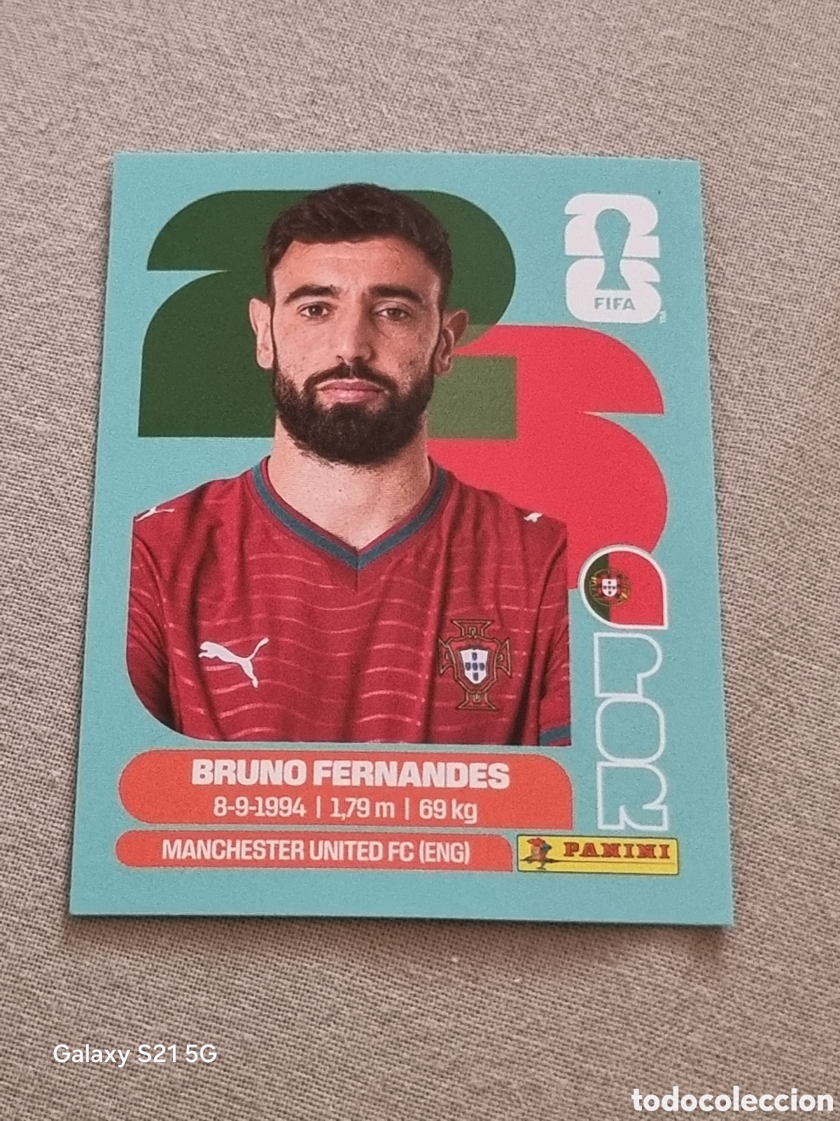 Coleccionismo Cromos antiguos: 10 - BRUNO FERNANDES, PORTUGAL FIFA WORLD CUP 2026