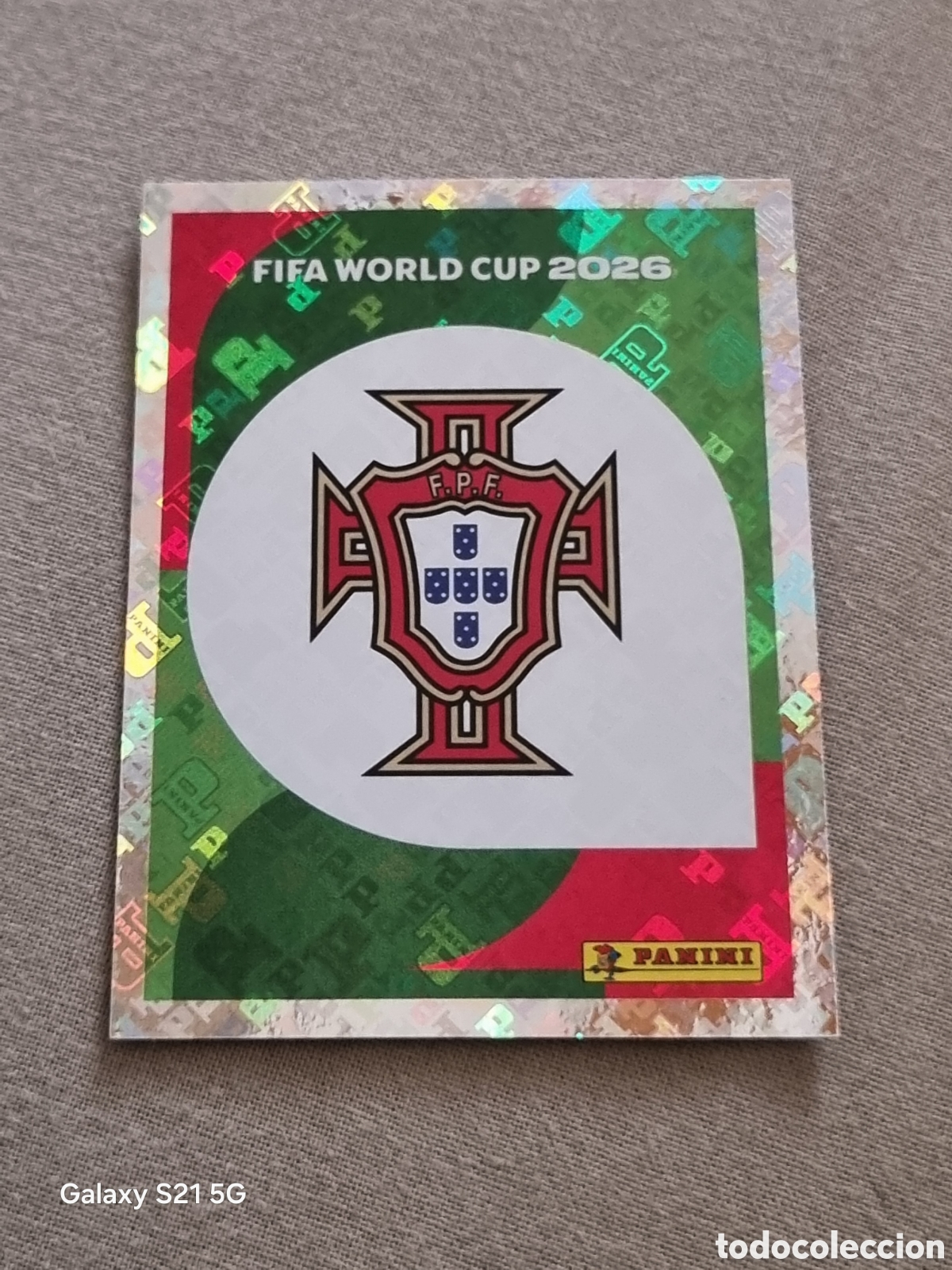 Coleccionismo Cromos antiguos: 1 - ESCUDO PORTUGAL FIFA WORLD CUP 2026