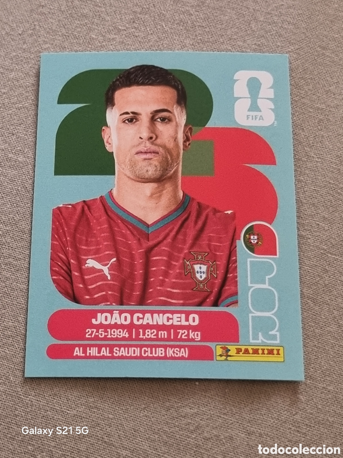 Coleccionismo Cromos antiguos: 5 - JOAO CANCELO, PORTUGAL FIFA WORLD CUP 2026