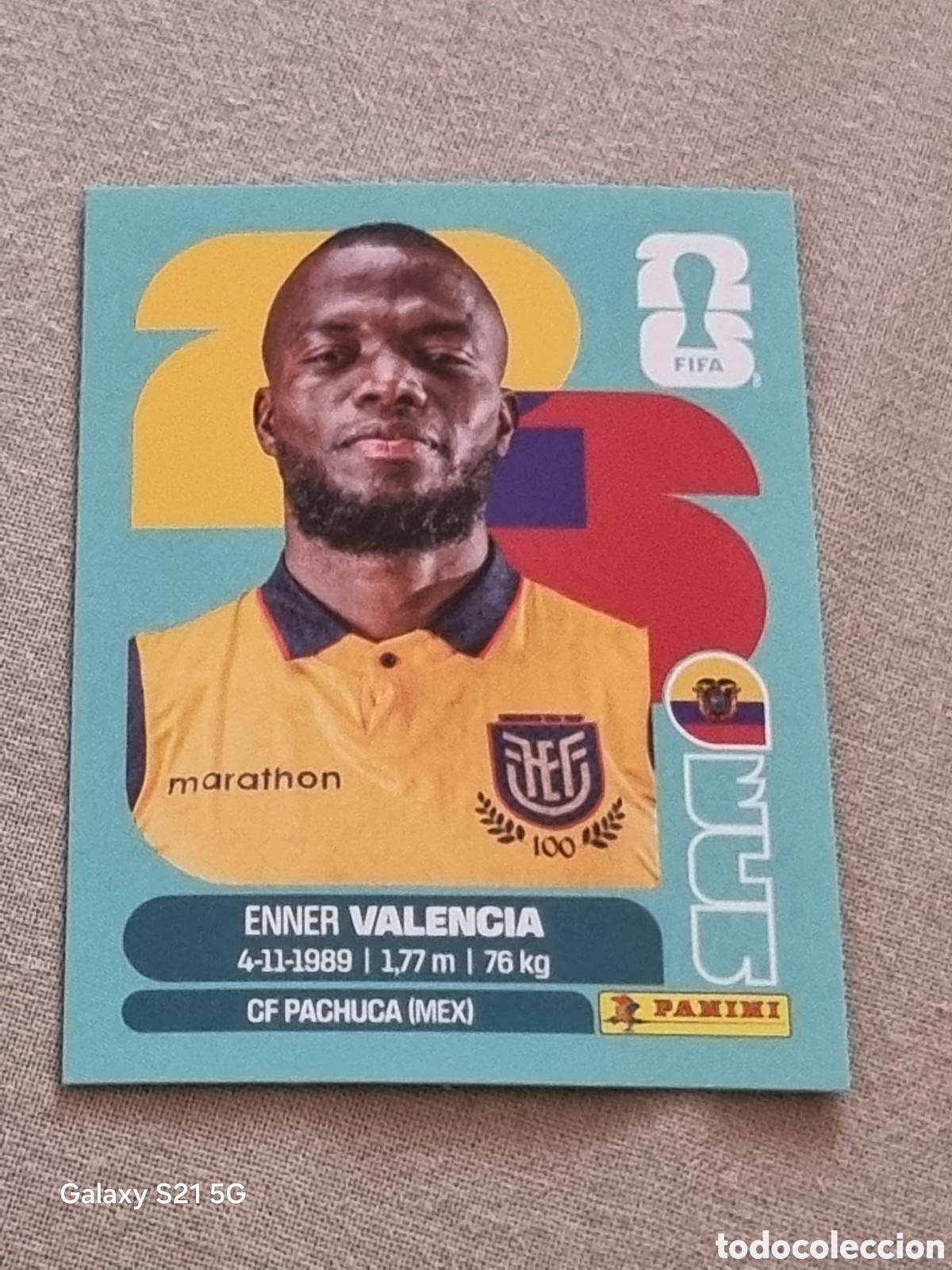 Coleccionismo Cromos antiguos: 20 - VALENCIA, ECUADOR FIFA WORLD CUP 2026