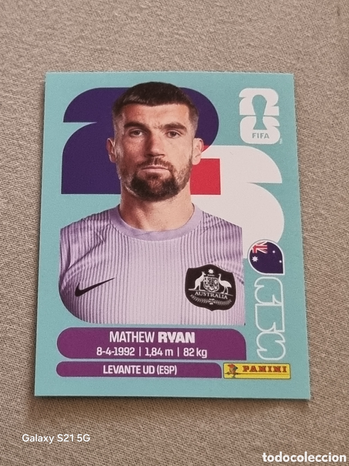Coleccionismo Cromos antiguos: 2 - RYAN, AUSTRALIA FIFA WORLD CUP 2026