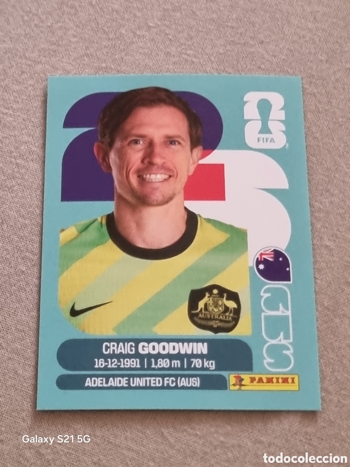 Coleccionismo Cromos antiguos: 17 - GOODWIN , AUSTRALIA FIFA WORLD CUP 2026