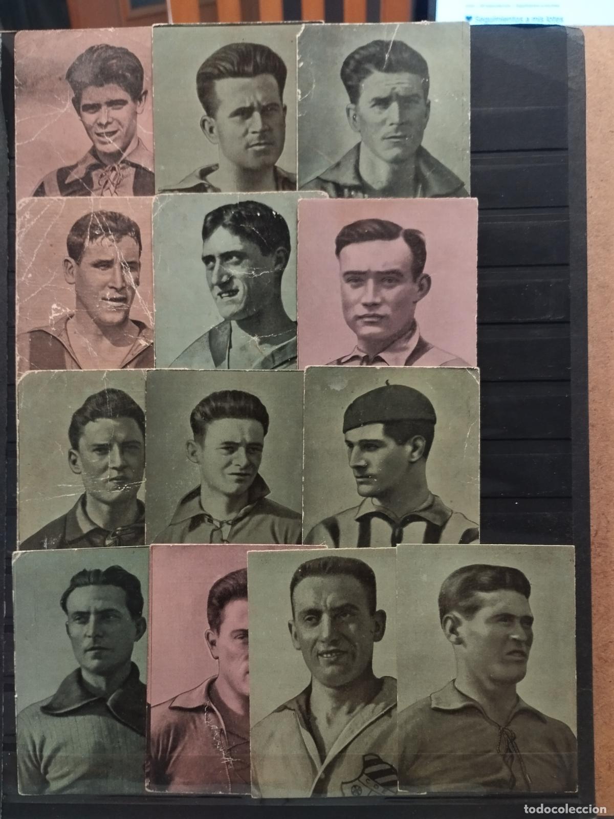 Collectionnisme Cartes &agrave; collectionner anciennes: FUTBOL. GALERIA DE JUGADORES. 13 CROMOS. VARIAS MARCAS. VARIAS CALIDADES. VER FOTOS.