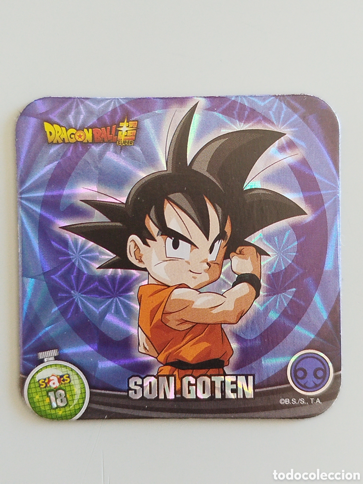 Coleccionismo Cromos antiguos: STAKS DRAGON BALL Z - SON GOTEN - N&ordm; 018 / 18 - PANINI - IMAN (N7B1)