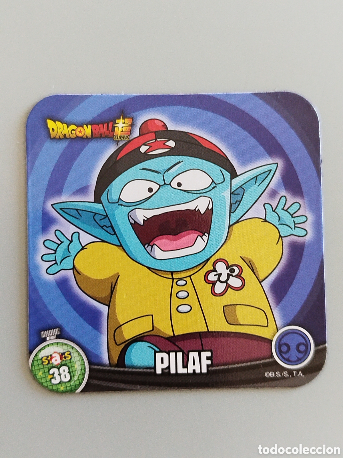 Coleccionismo Cromos antiguos: STAKS DRAGON BALL Z - PILAF - N&ordm; 038 / 38 - PANINI - IMAN (N7B1)