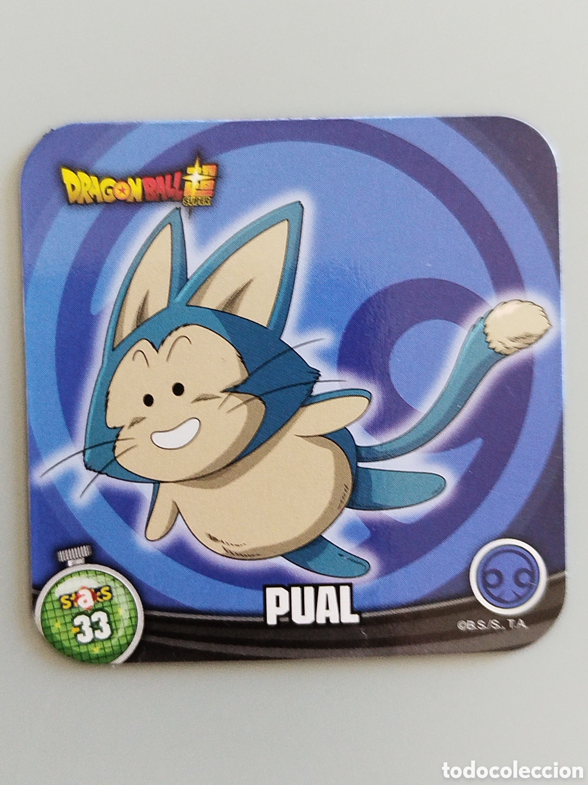 Coleccionismo Cromos antiguos: STAKS DRAGON BALL Z - PUAL - N&ordm; 033 / 33 - PANINI - IMAN (N7B1)