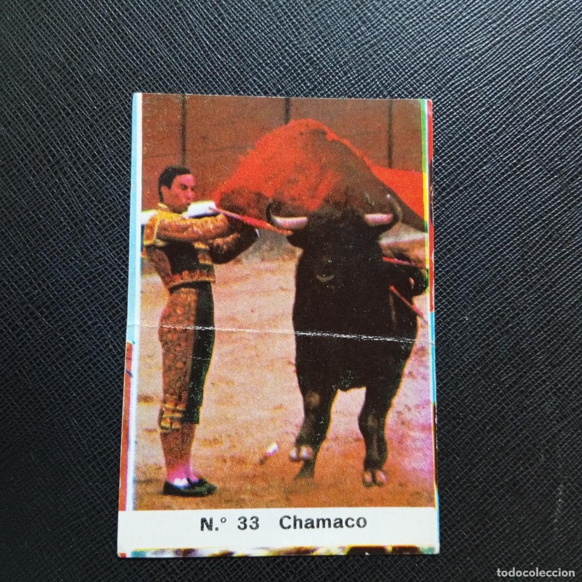 Coleccionismo Cromos antiguos: 33 CHAMACO GRAFICAS BERGAS TOREROS TOROS PIPAS SON SANCHEZ A&Ntilde;OS 60