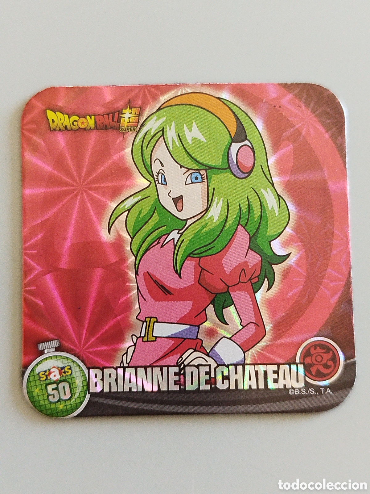 Coleccionismo Cromos antiguos: STAKS DRAGON BALL Z - BRIANNE DE CHATEAU - N&ordm; 050 / 50 - PANINI - IMAN (N7B1)