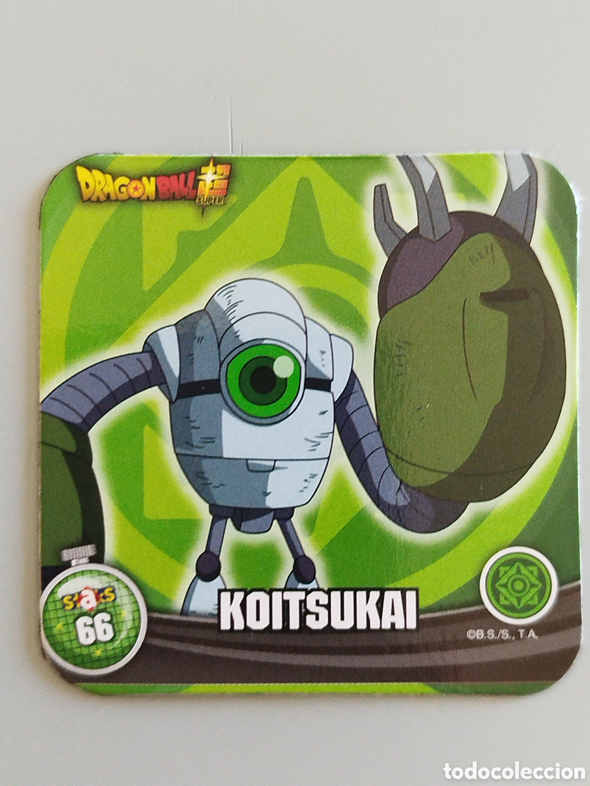 Coleccionismo Cromos antiguos: STAKS DRAGON BALL Z - KOITSUKAI - N&ordm; 066 / 66 - PANINI - IMAN (N7B1)