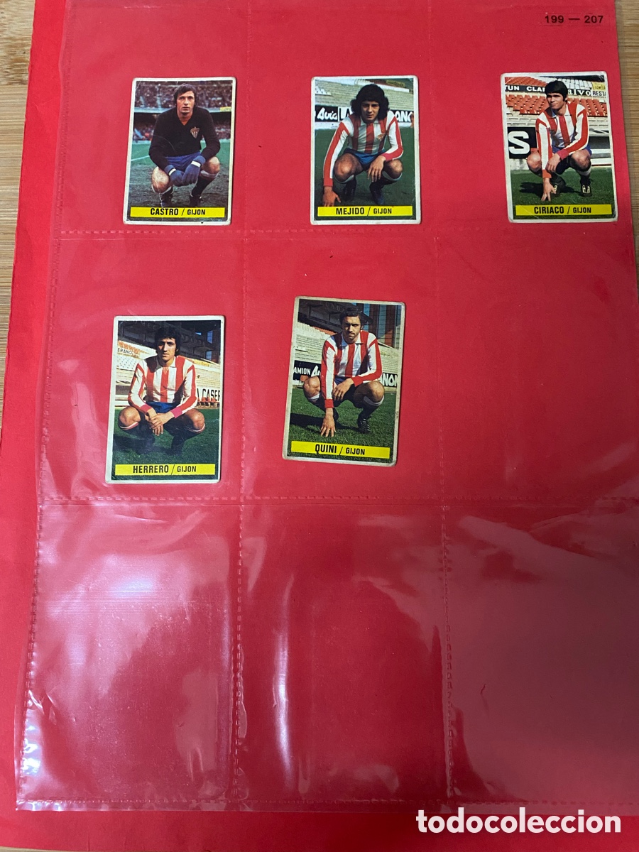 Colecionismo Cromos antigos: cromos de liga 74-75