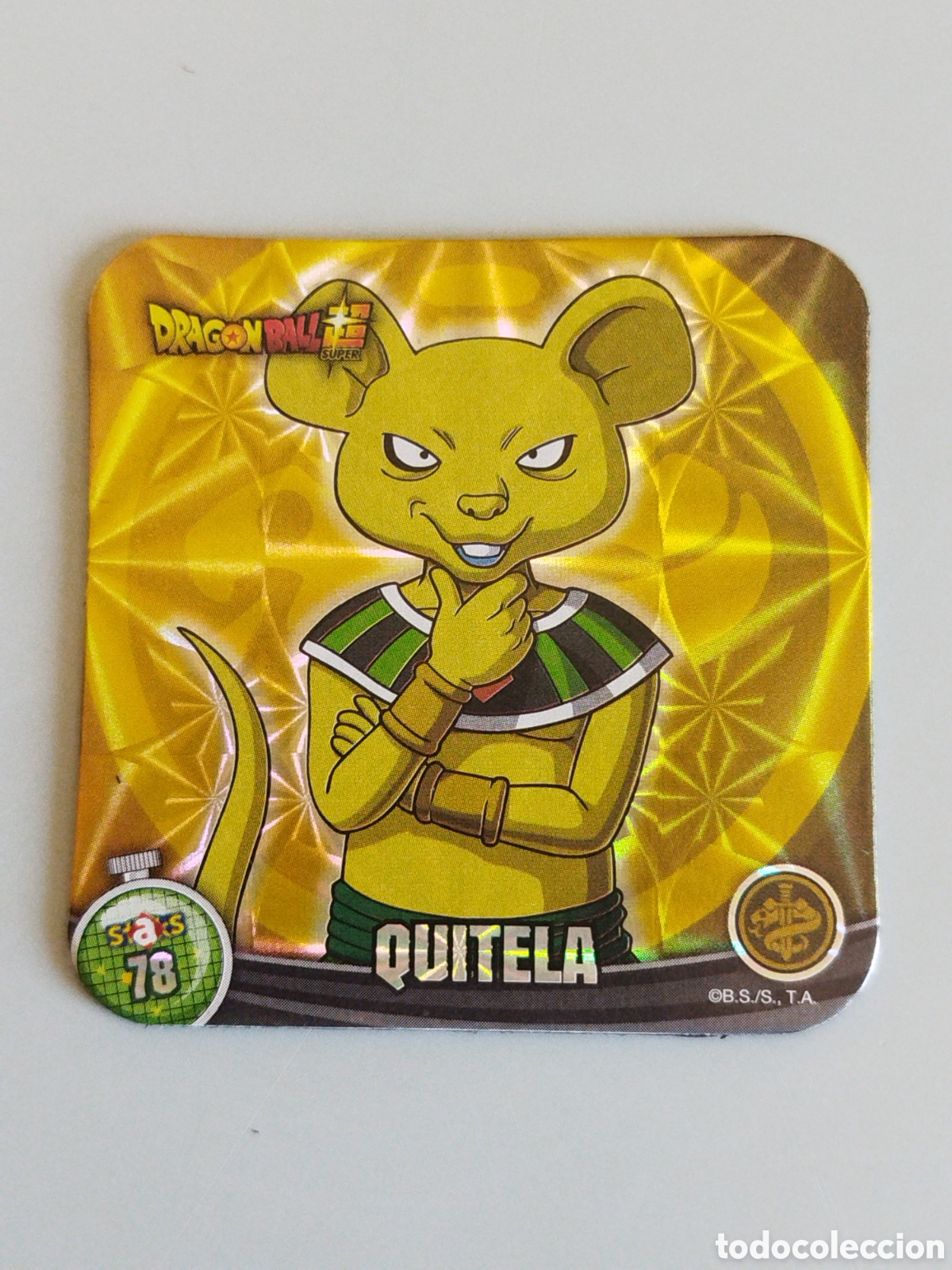 Coleccionismo Cromos antiguos: STAKS DRAGON STAKS DRAGON BALL Z - QUITELA - N&ordm; 078 / 78 - PANINI - IMAN (N7B1)