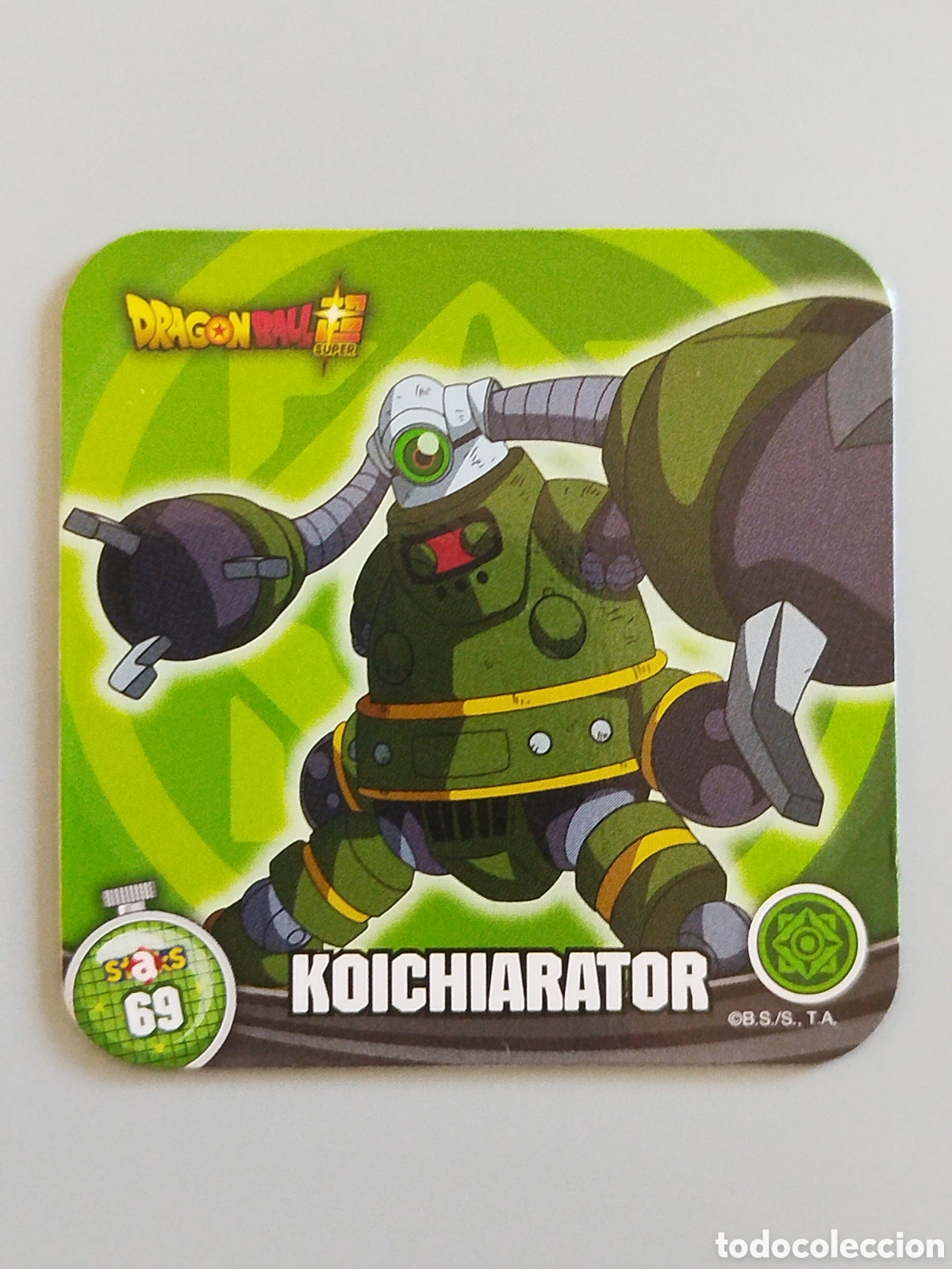 Coleccionismo Cromos antiguos: STAKS DRAGON STAKS DRAGON BALL Z - KOICHIARATOR - N&ordm; 069 / 69 - PANINI - IMAN (N7B1)